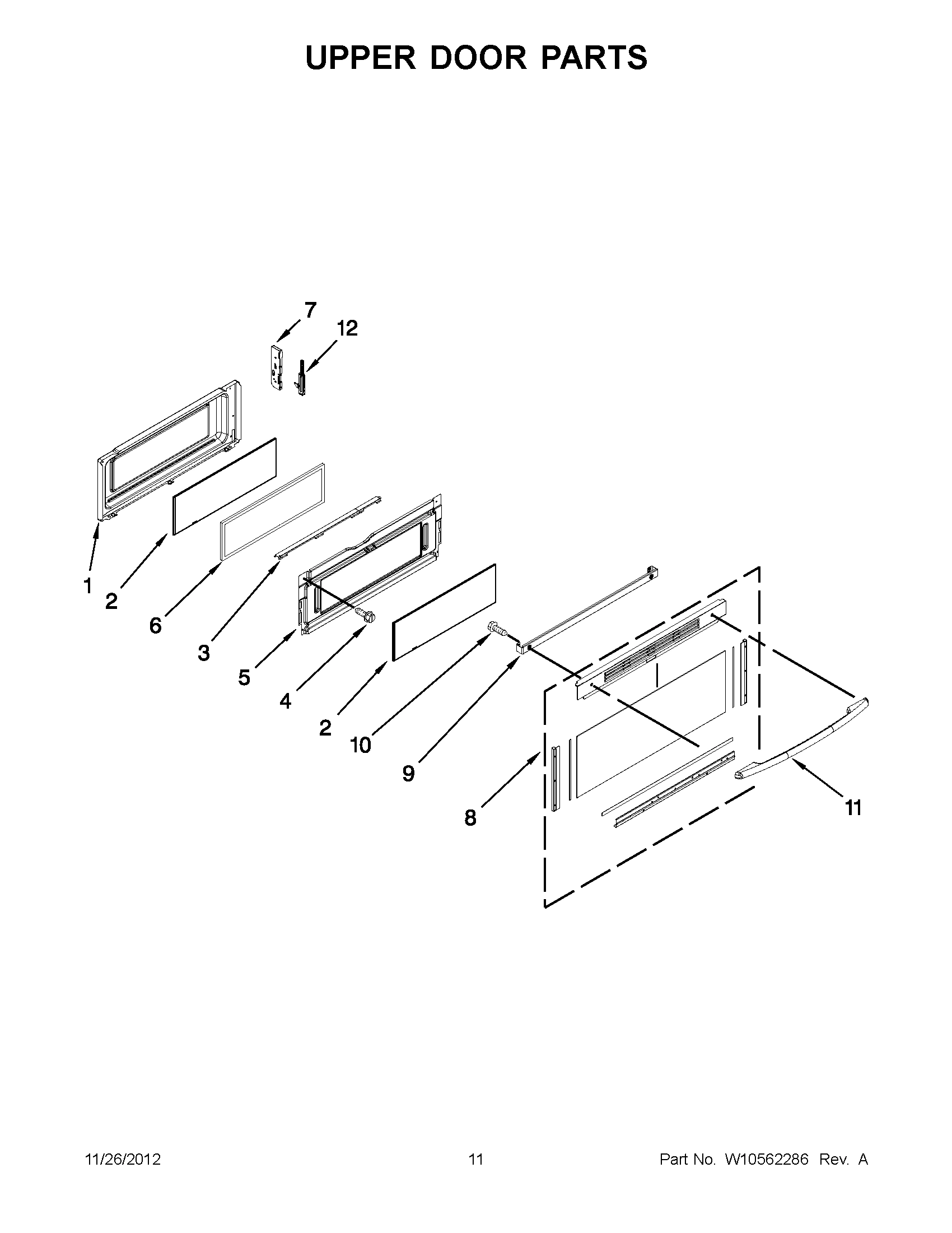 05 - UPPER DOOR PARTS