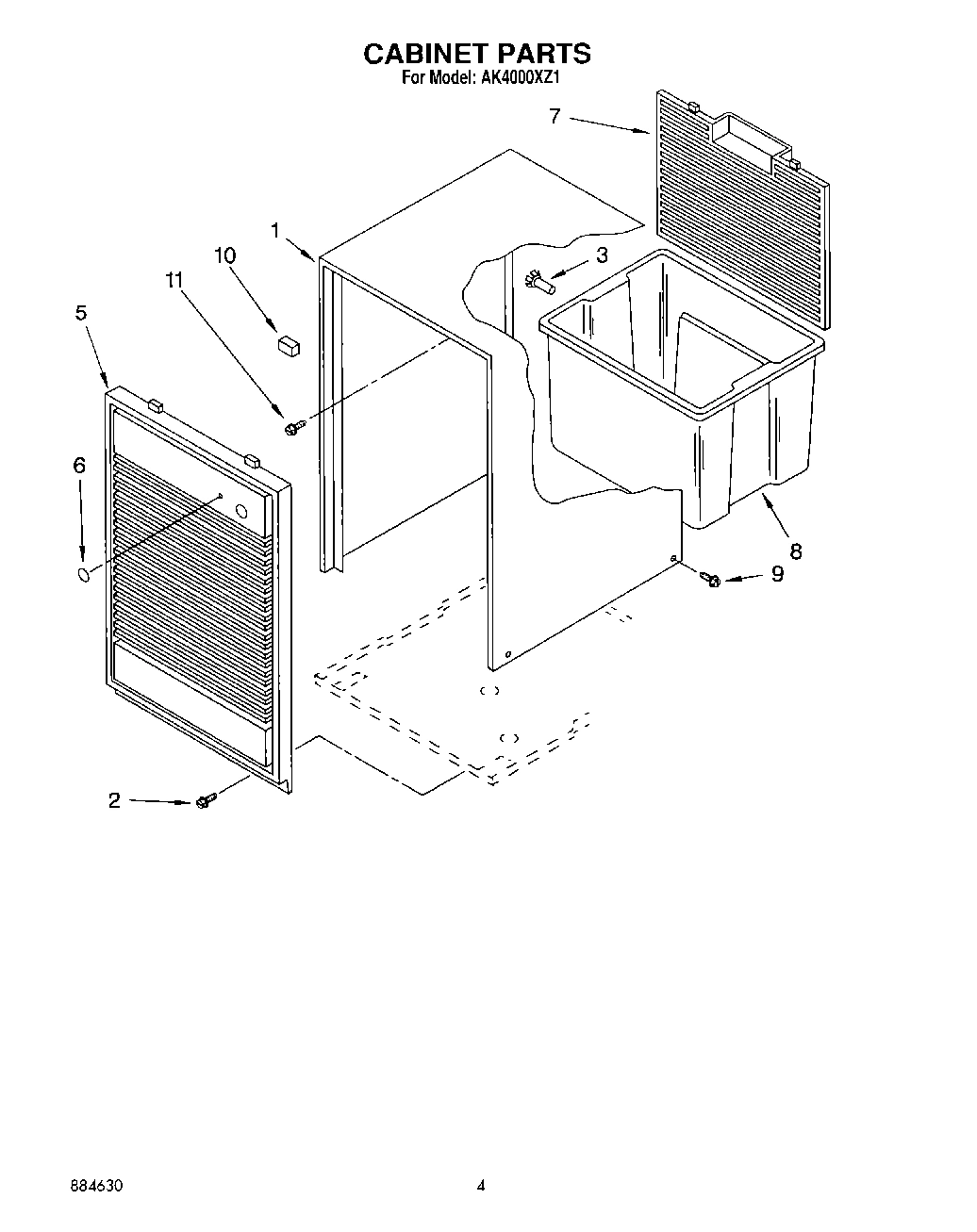 04 - CABINET, LIT/OPTIONAL