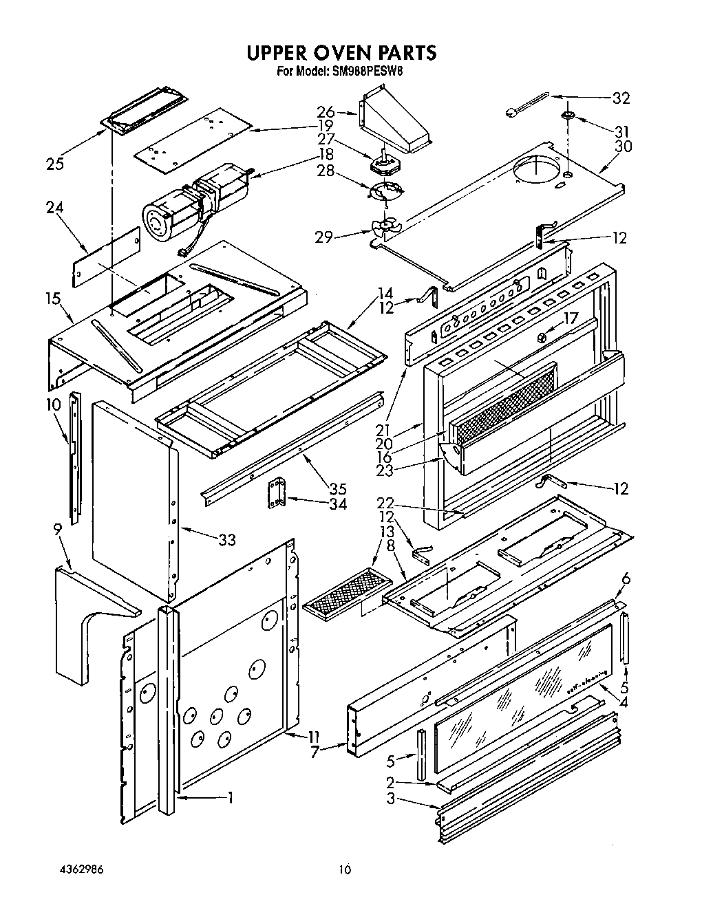 08 - UPPER OVEN, OPTIONAL