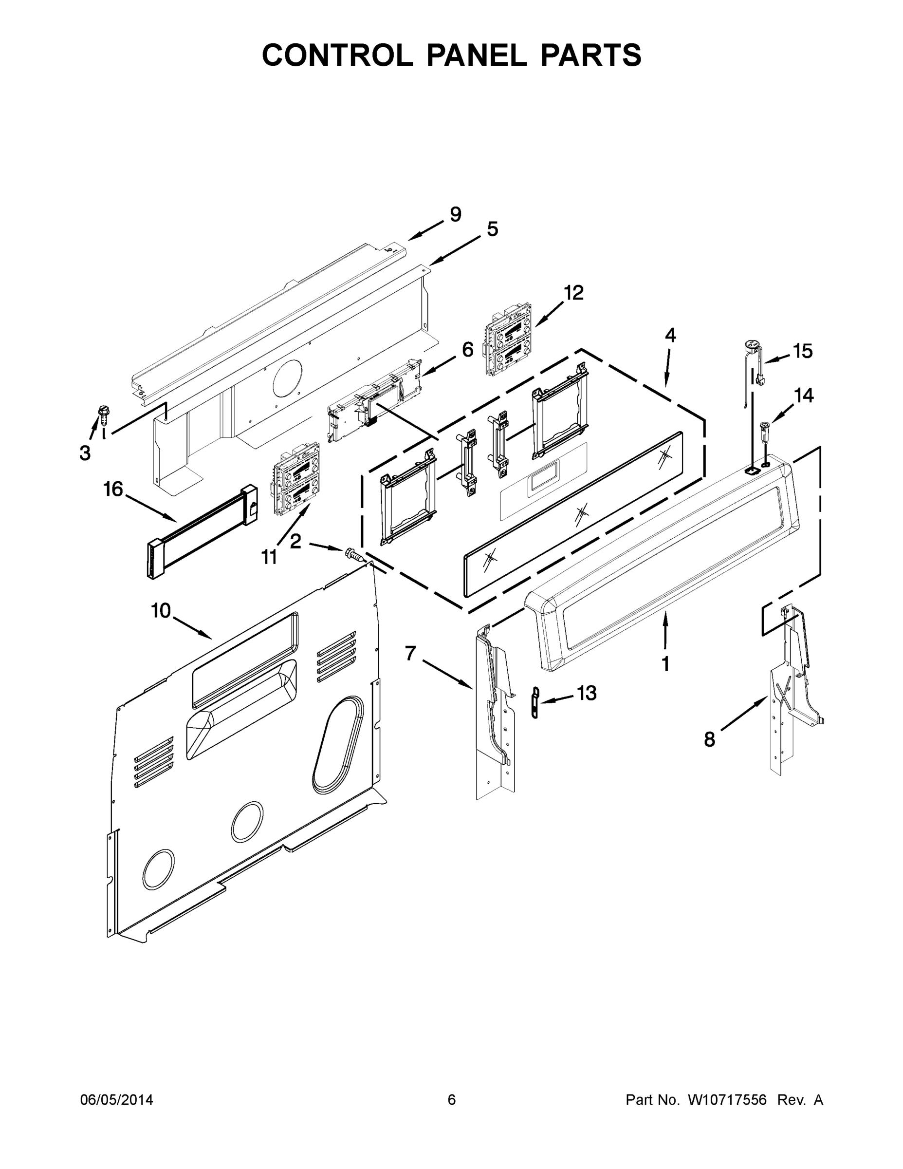 04 - CONTROL PANEL PARTS