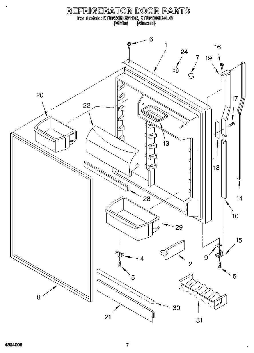 04 - REFRIGERATOR DOOR