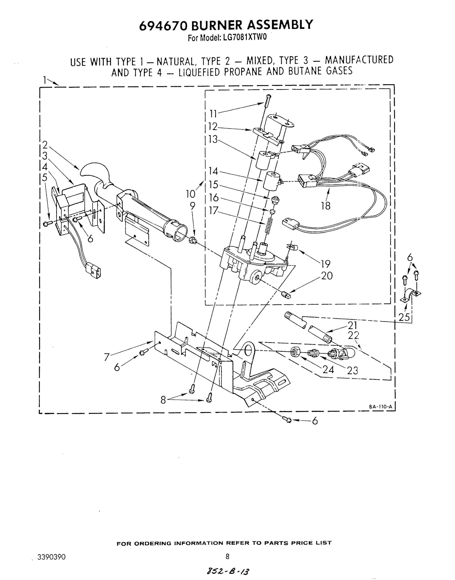 05 - 694670 BURNER