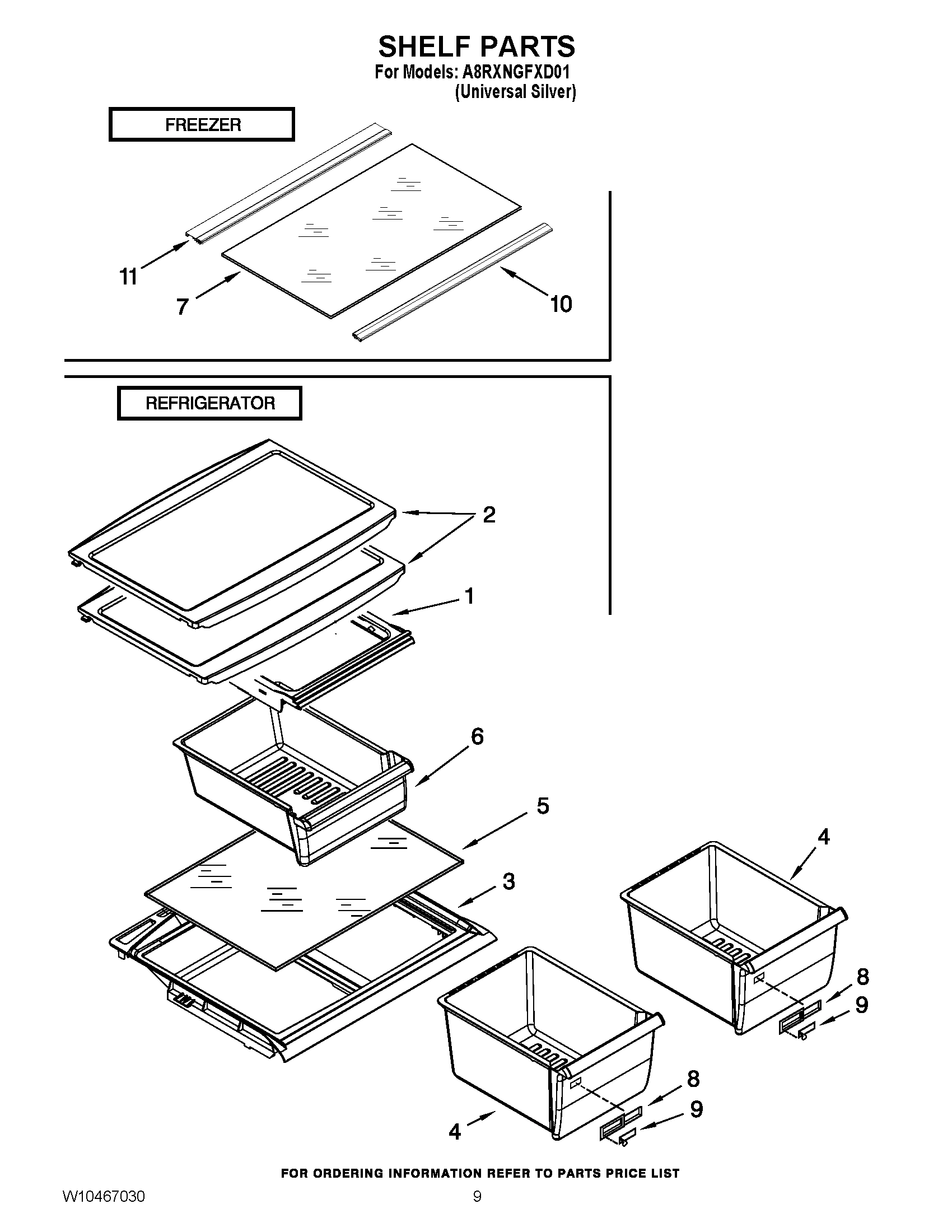 05 - SHELF PARTS