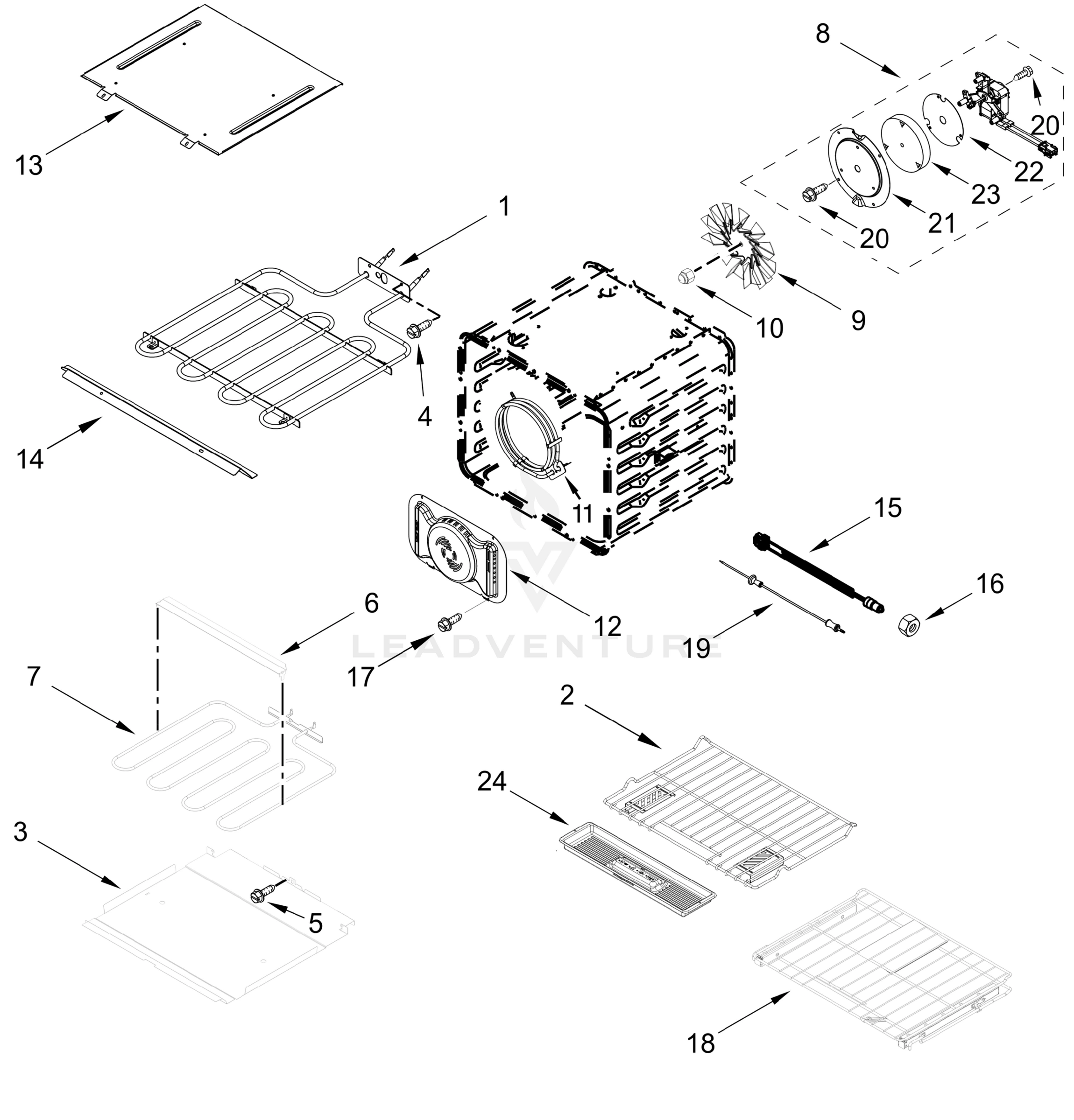 INTERNAL OVEN PARTS
