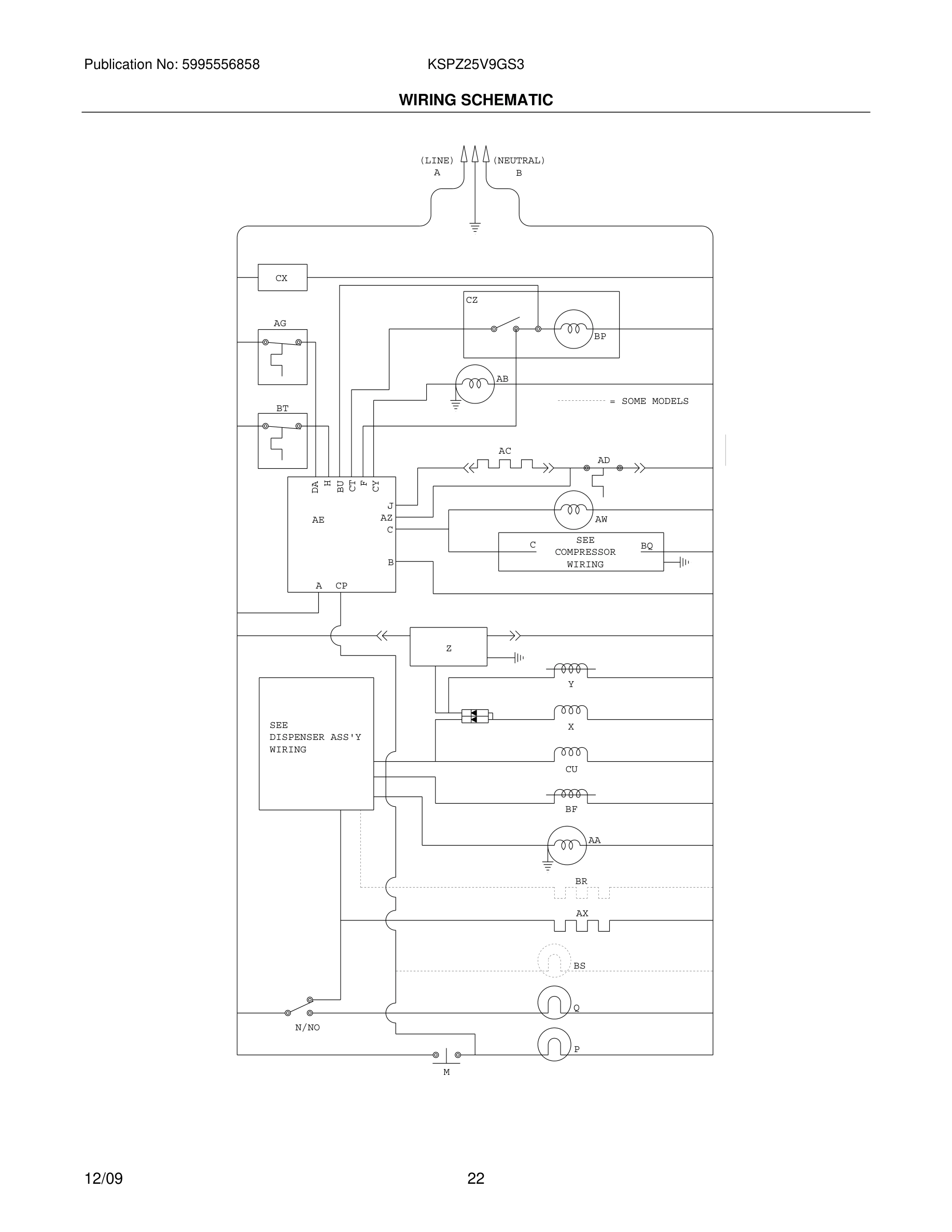 22 - WIRING SCHEMATIC