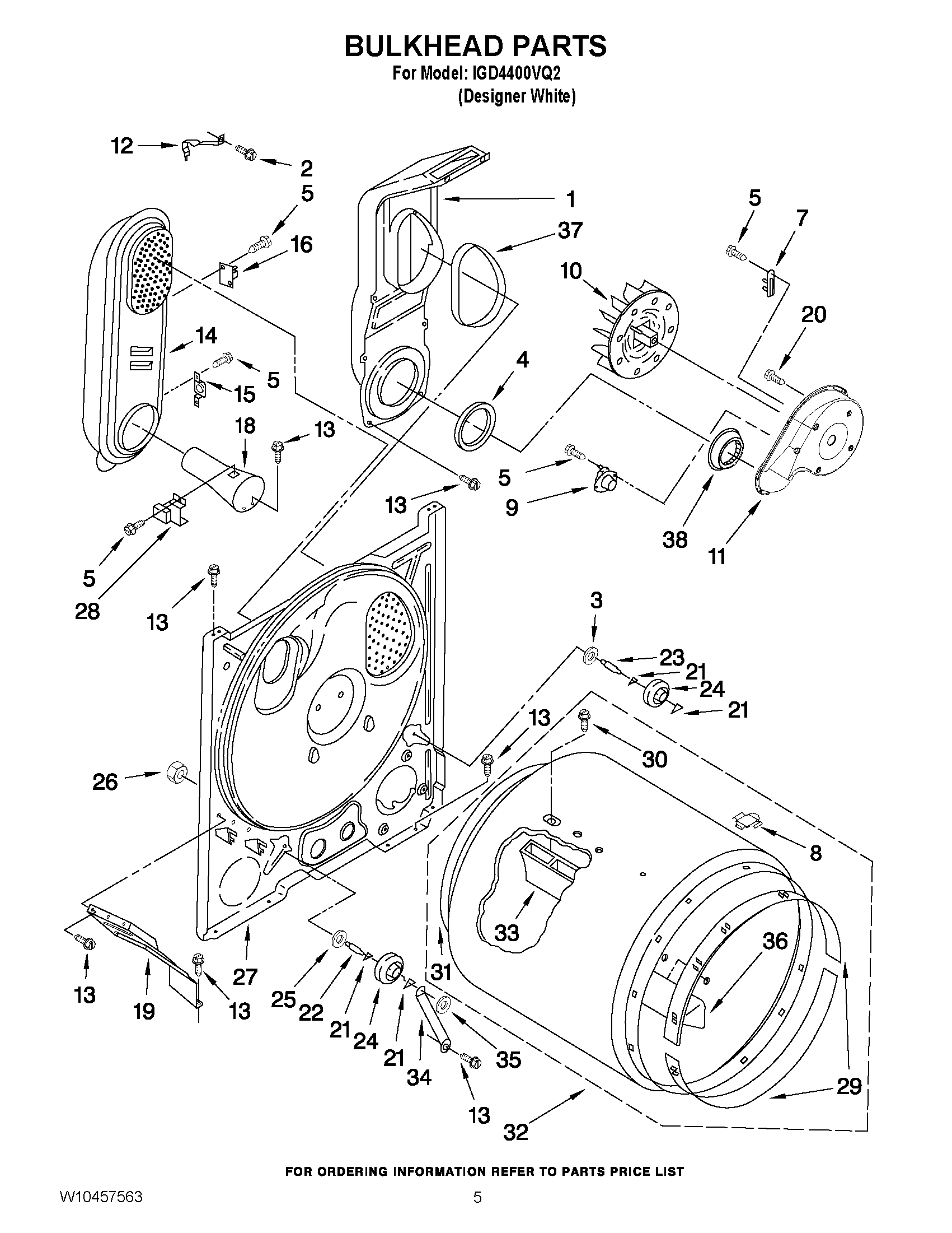 03 - BULKHEAD PARTS