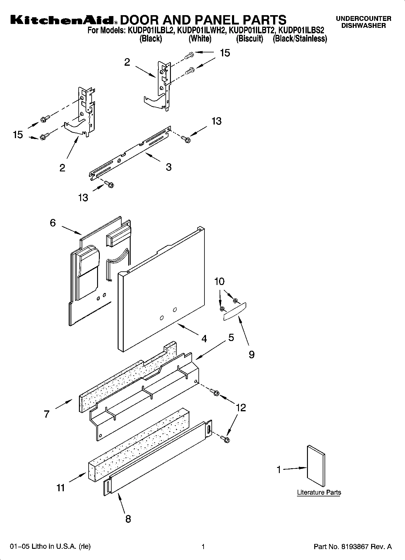 01 - DOOR AND PANEL PARTS