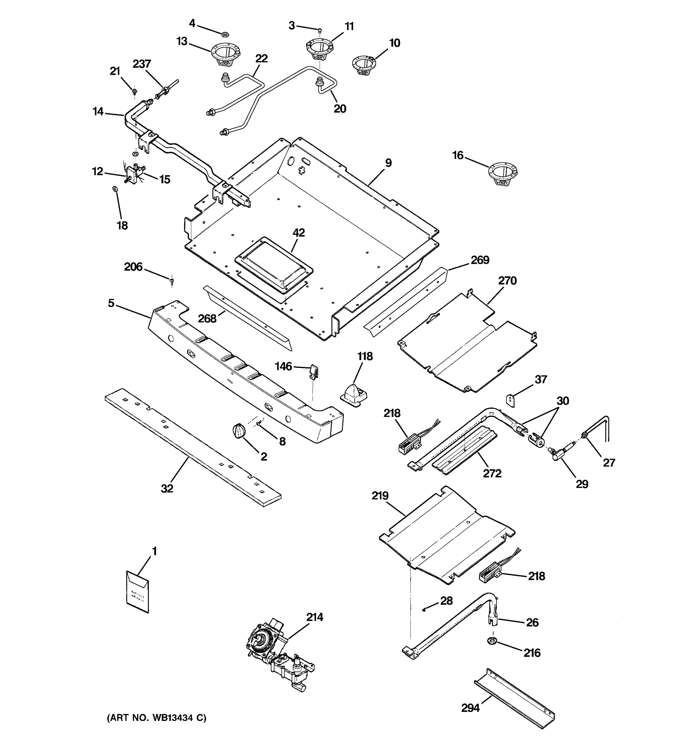 GAS & BURNER PARTS