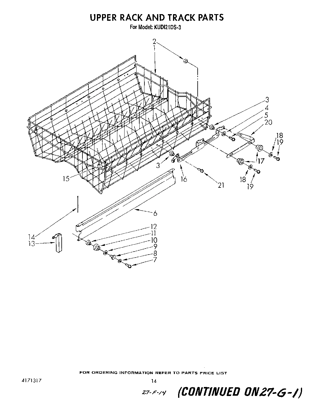11 - UPPER RACK AND TRACK