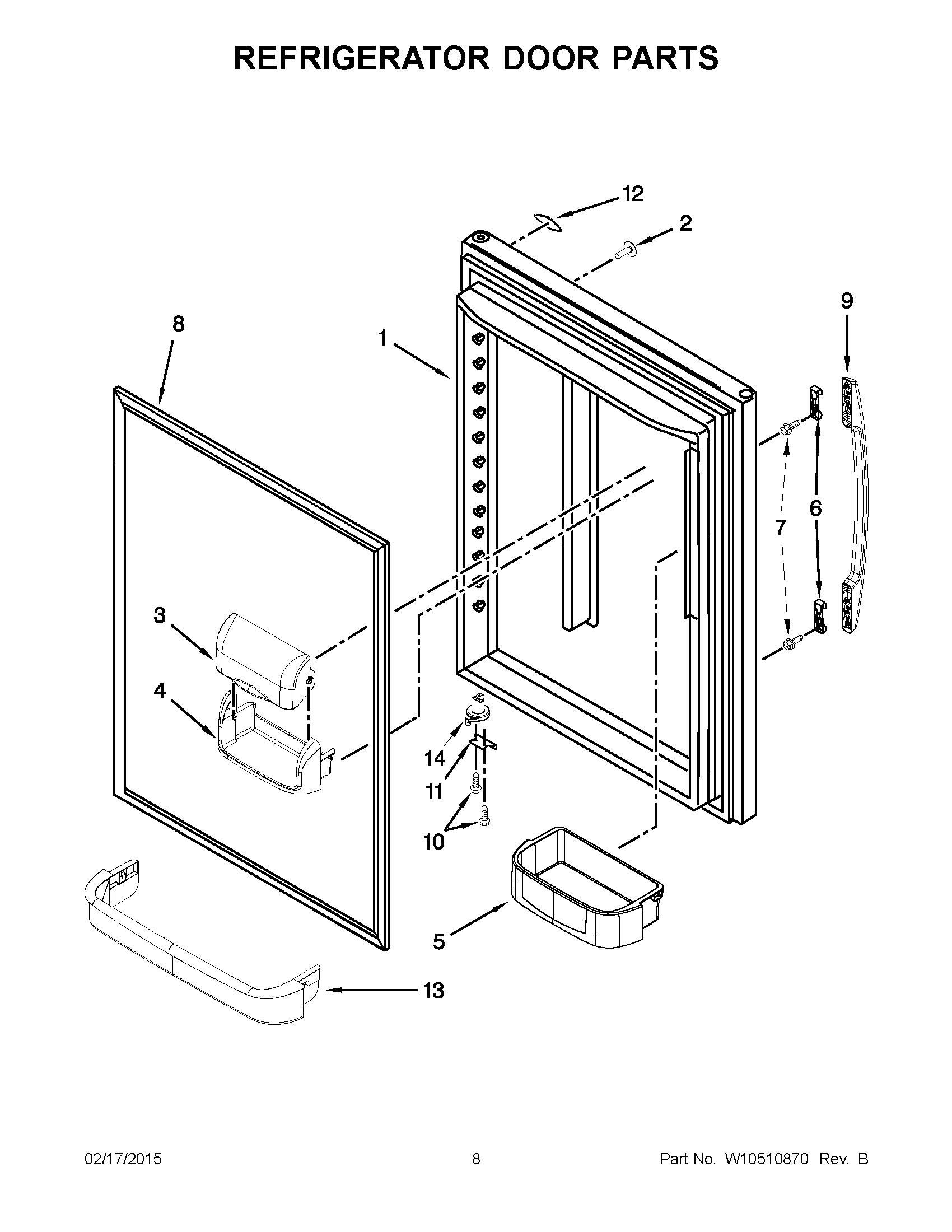 05 - REFRIGERATOR DOOR PARTS