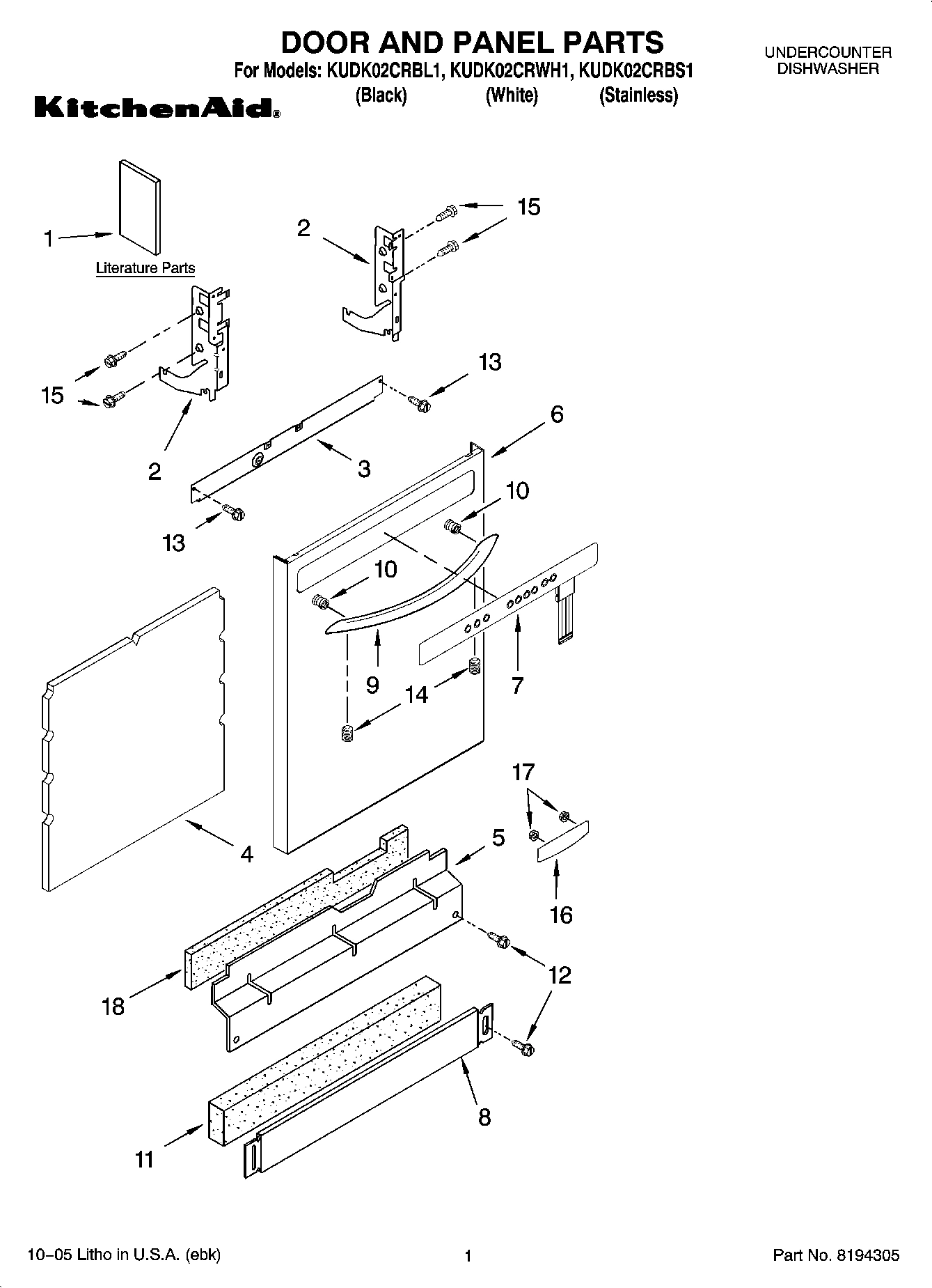 01 - DOOR AND PANEL PARTS
