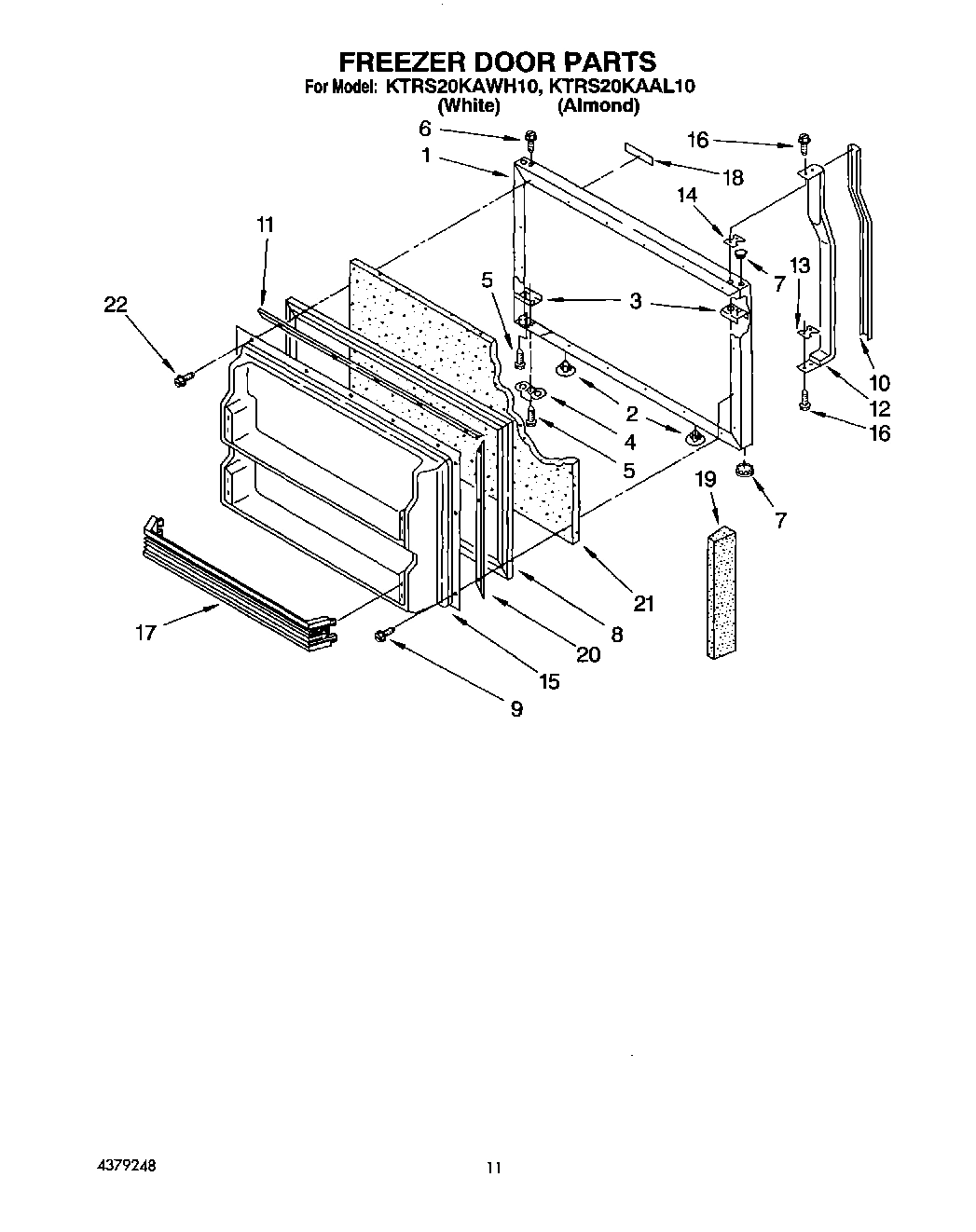 07 - FREEZER DOOR