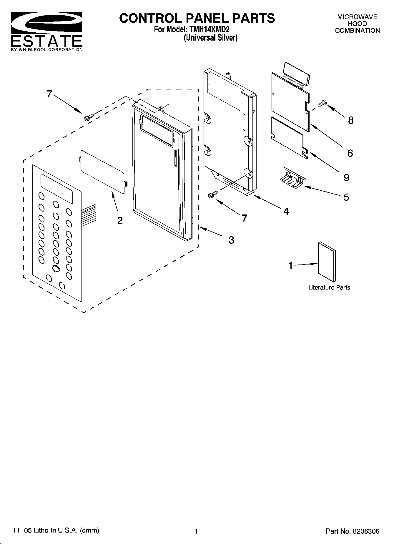 01 - CONTROL PANEL PARTS
