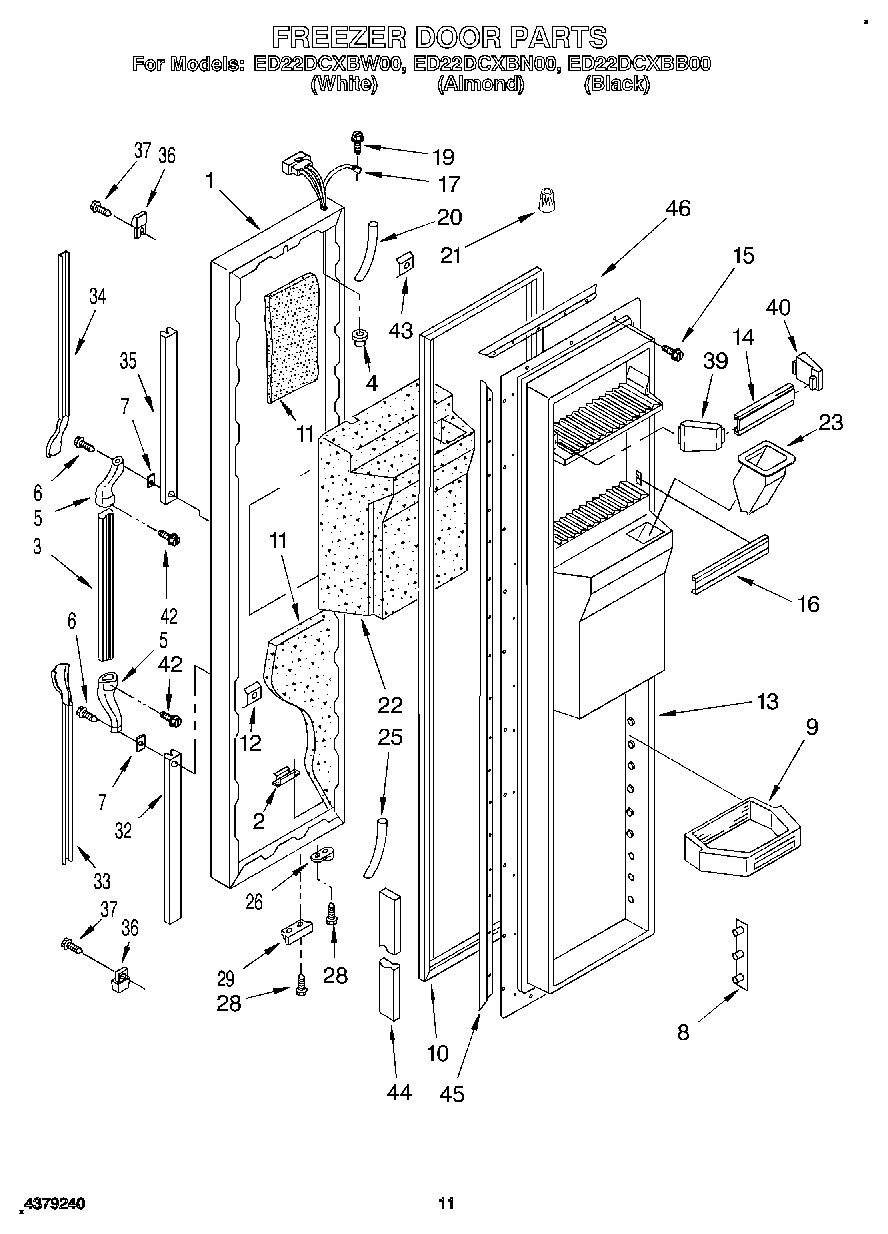 08 - FREEZER DOOR