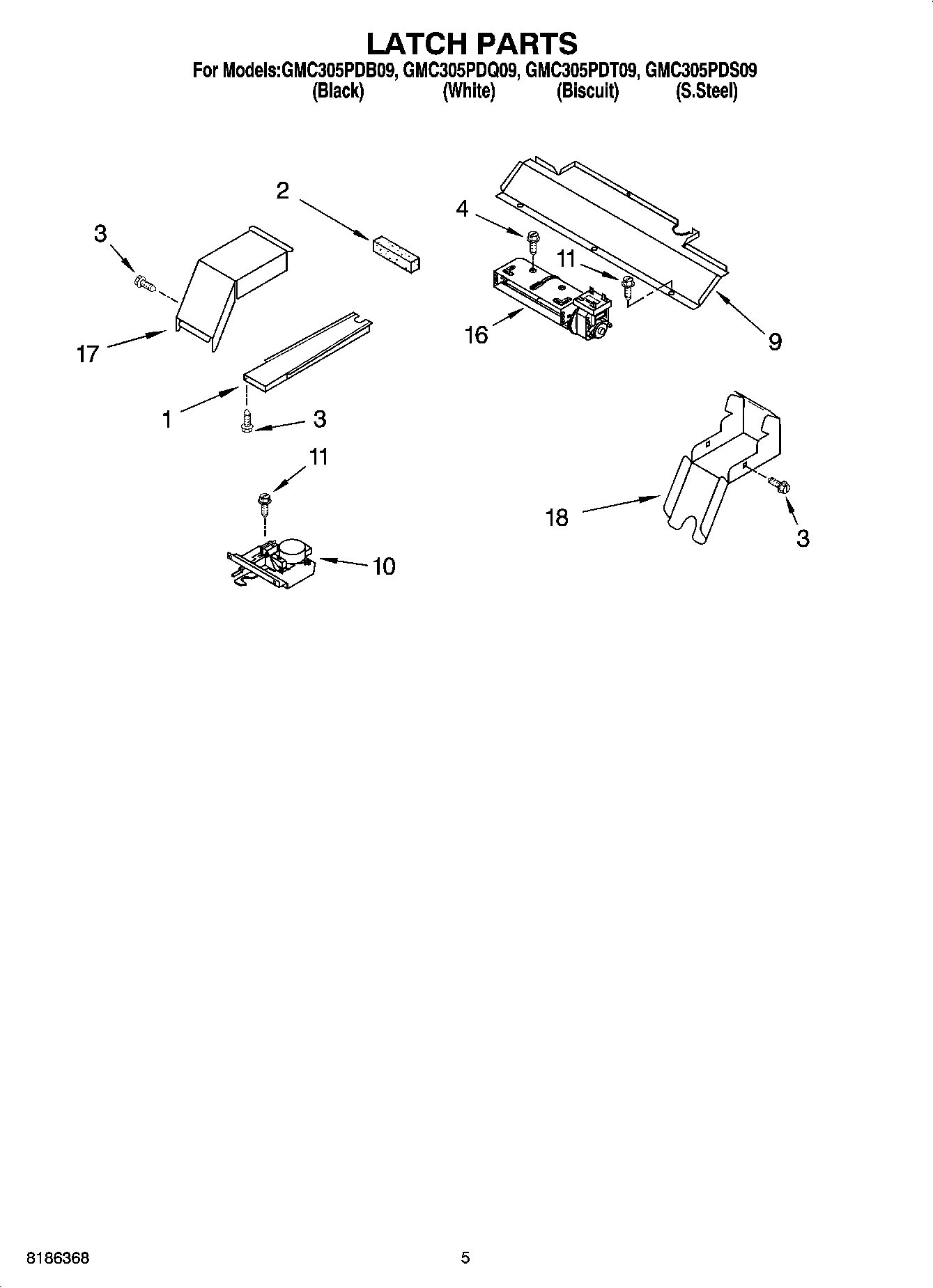 04 - LATCH PARTS