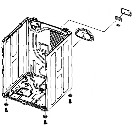 DC97-17977A Samsung Assembly Frame