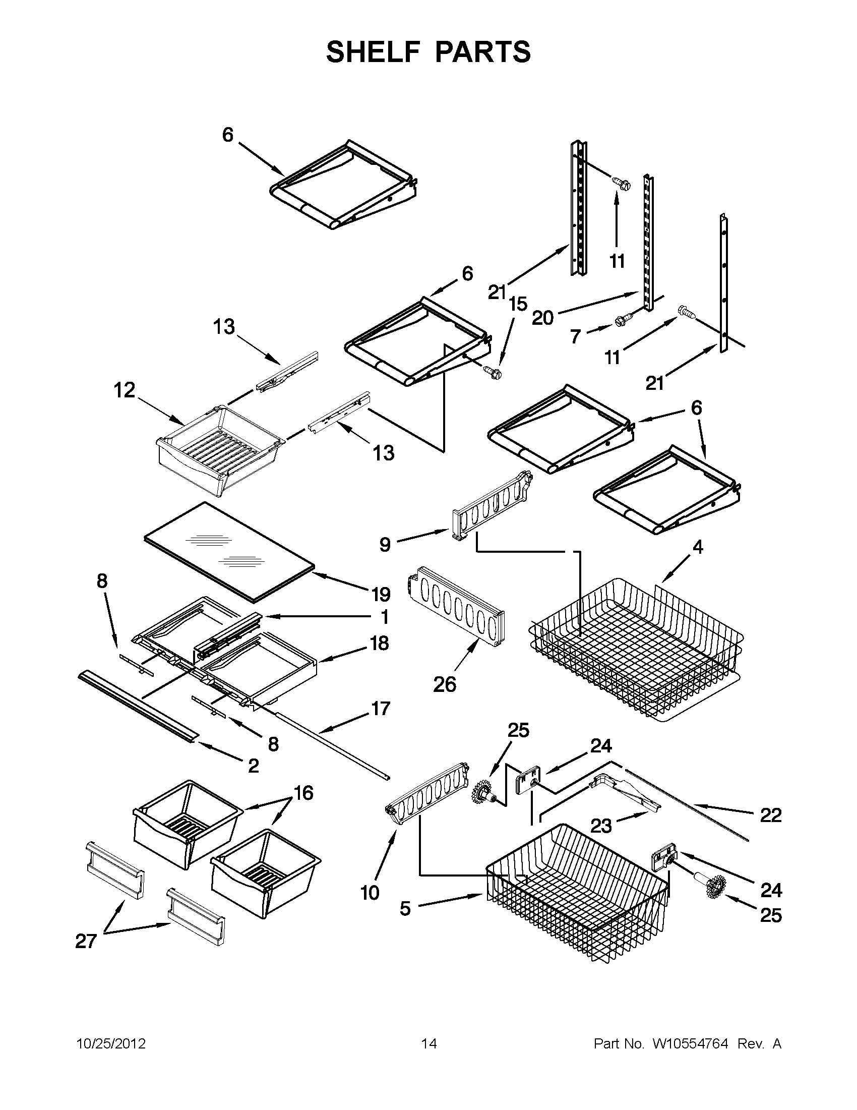 07 - SHELF PARTS
