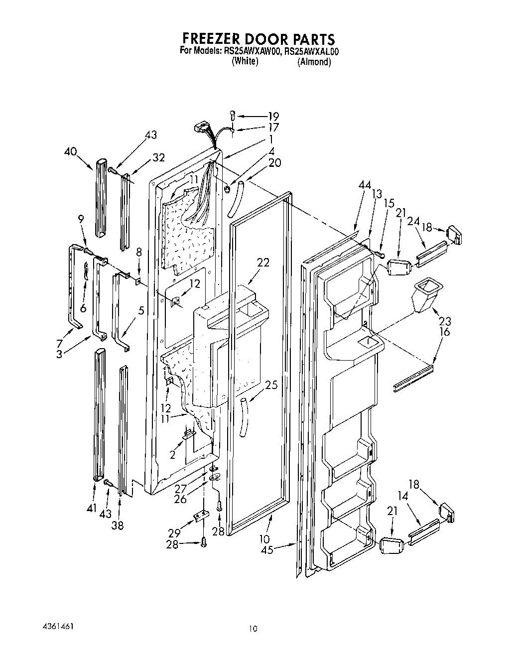 07 - FREEZER DOOR