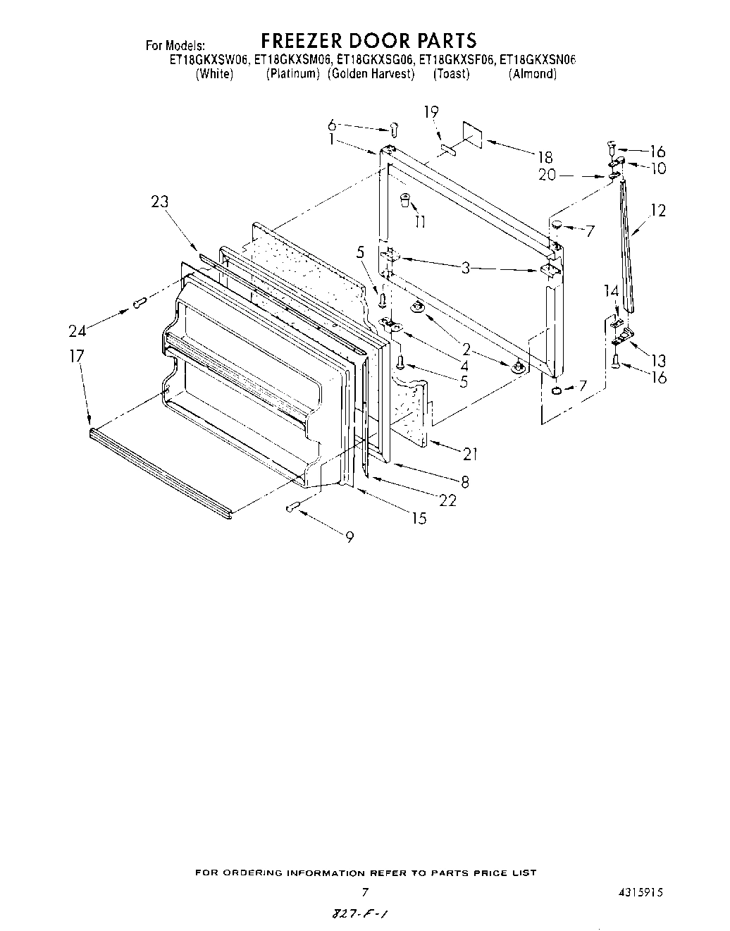 06 - FREEZER DOOR