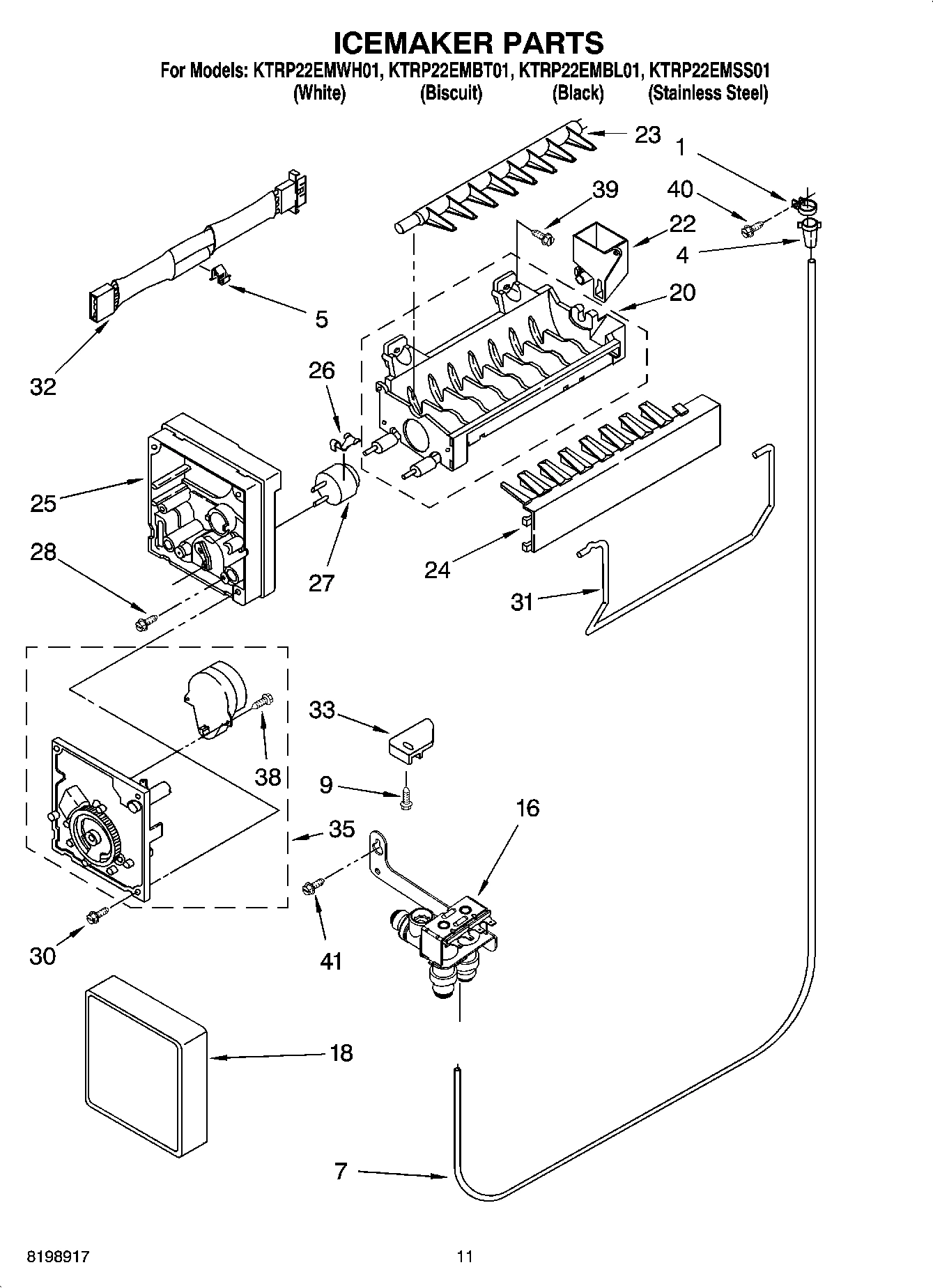 06 - ICEMAKER PARTS
