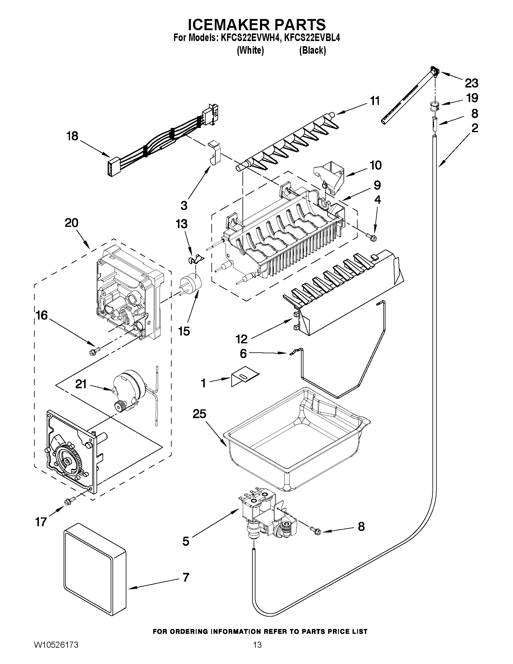 07 - ICEMAKER PARTS