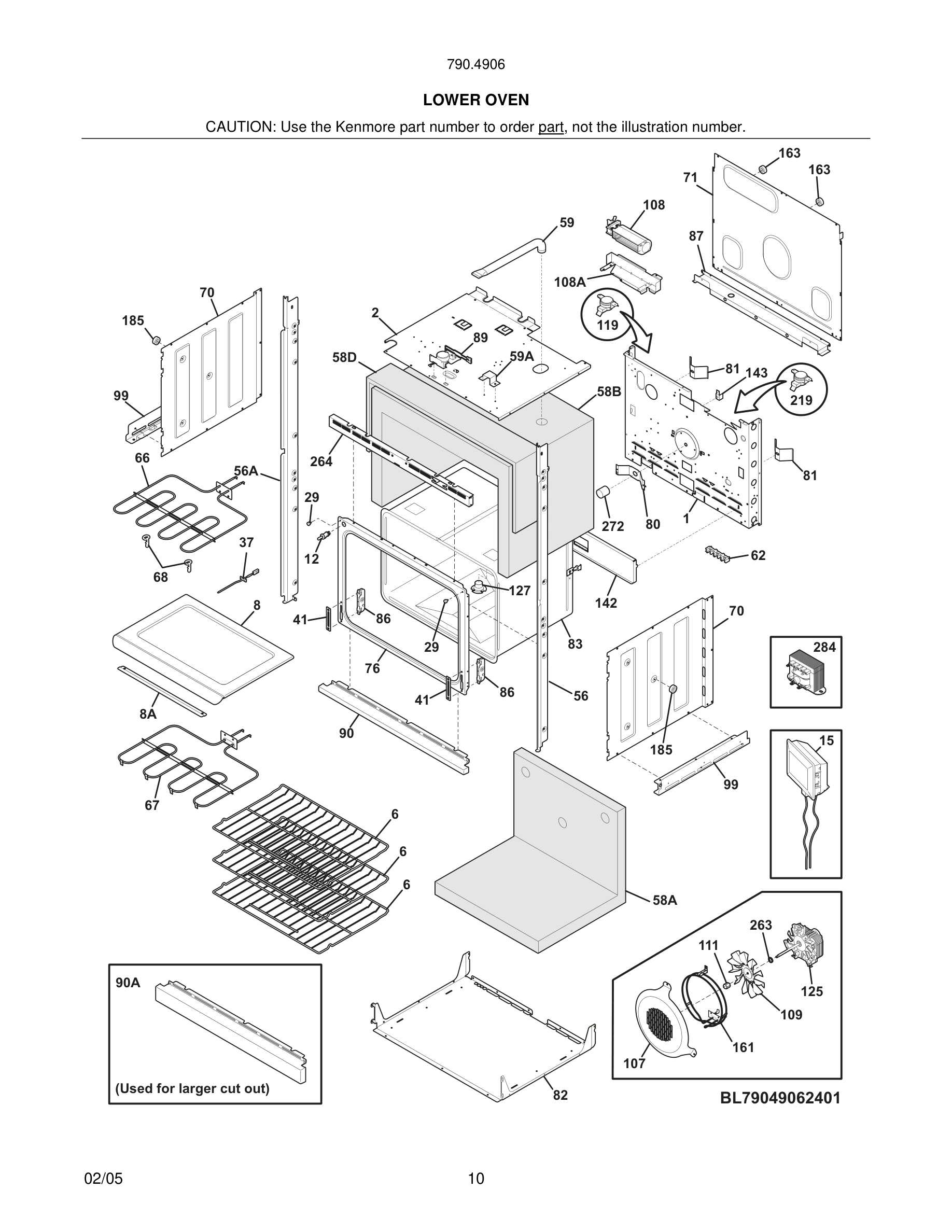 11 - LOWER OVEN