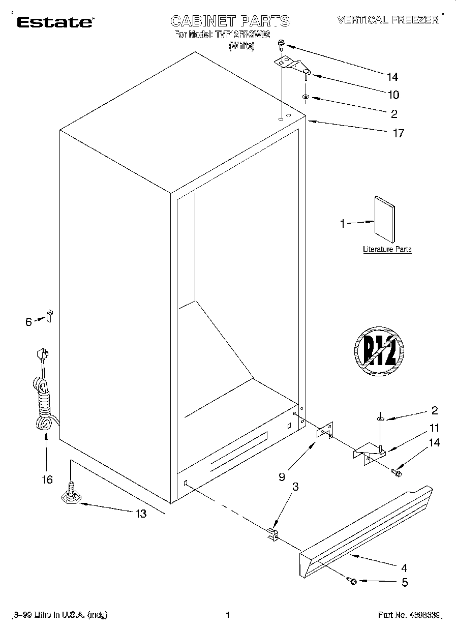 01 - CABINET, LITERATURE