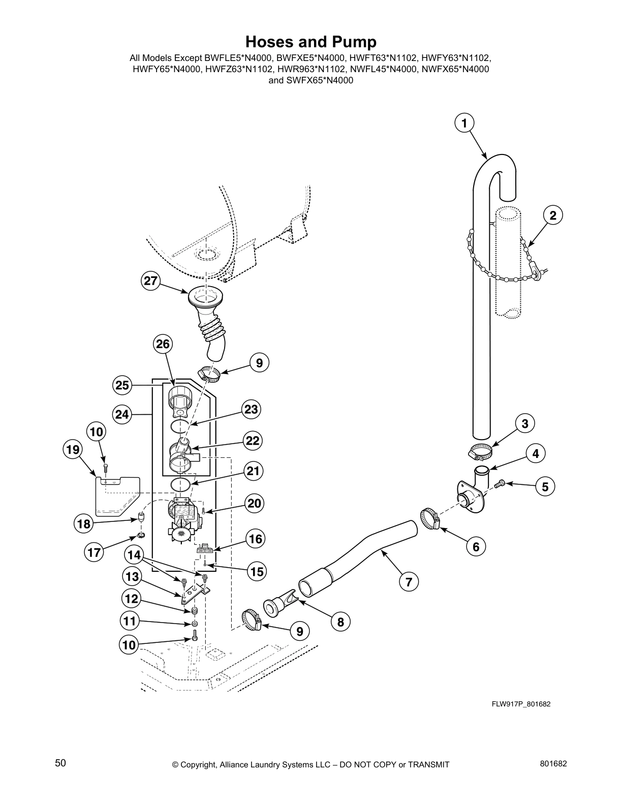 Hoses and Pump