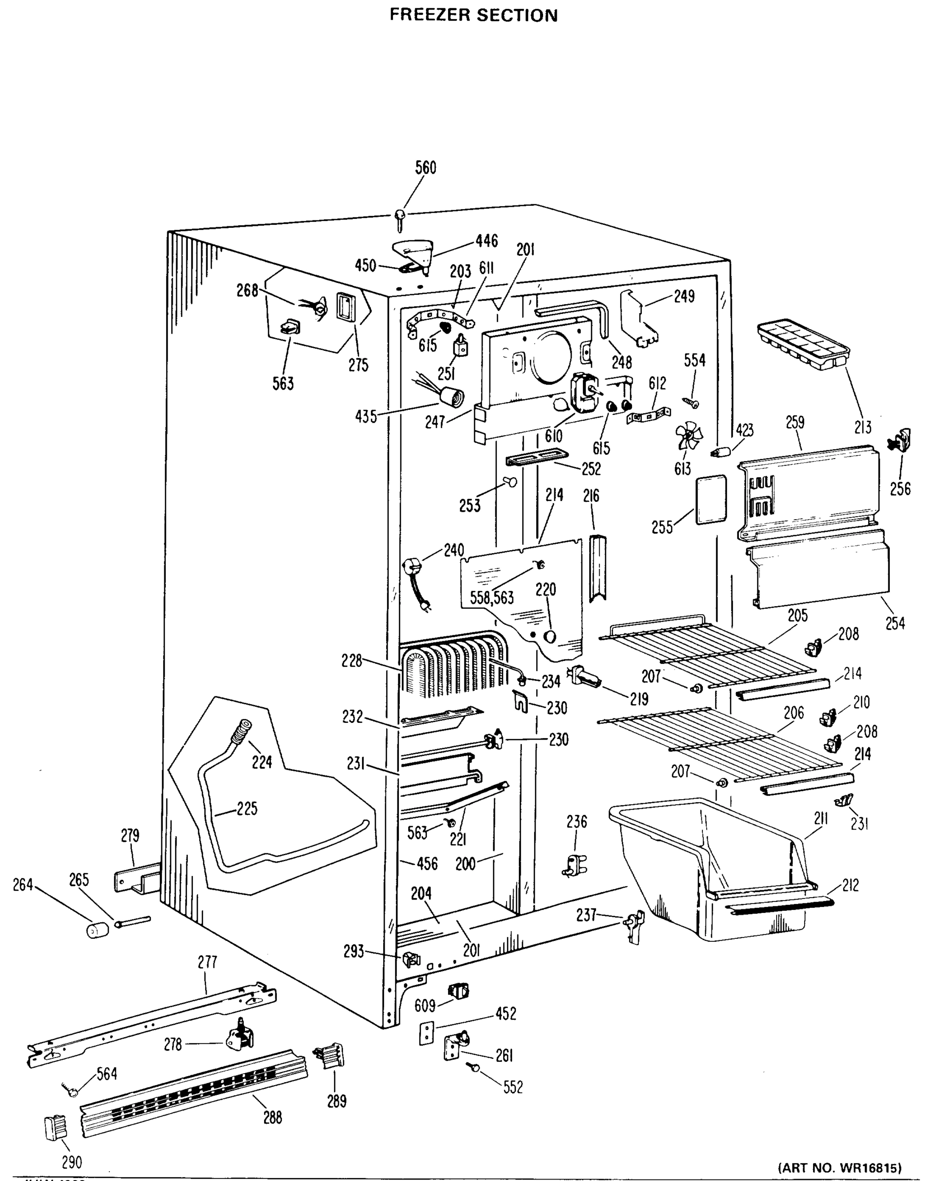 FREEZER SECTION