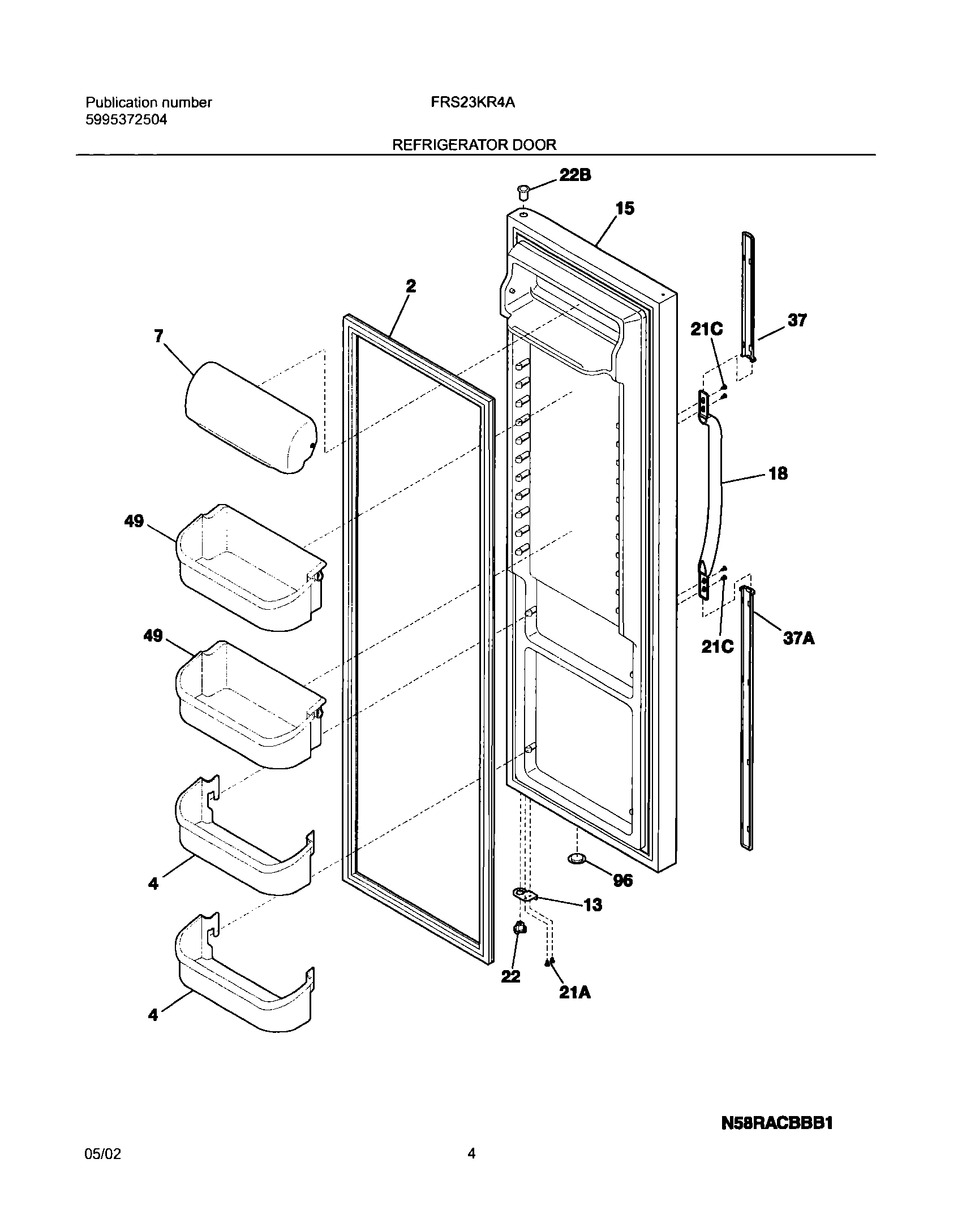 05 - REFRIGERATOR DOOR
