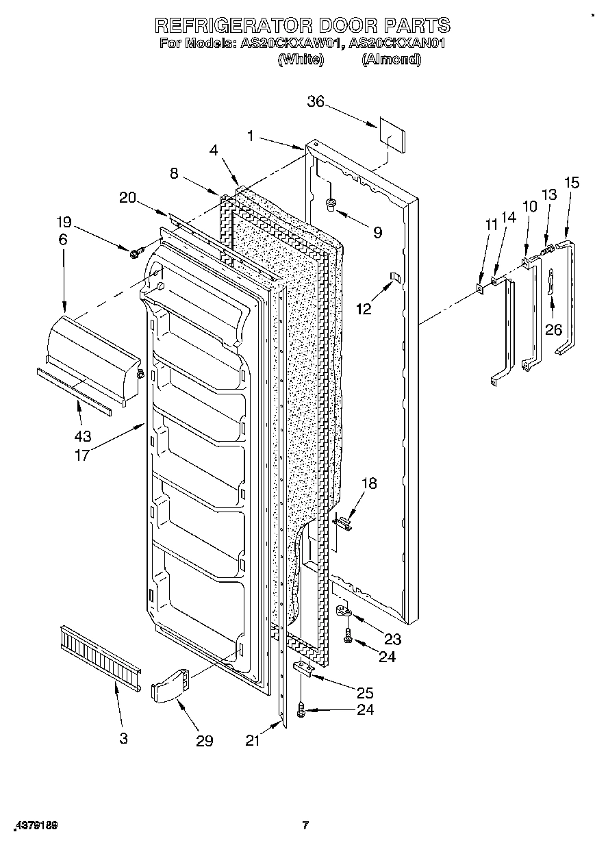 04 - REFRIGERATOR DOOR