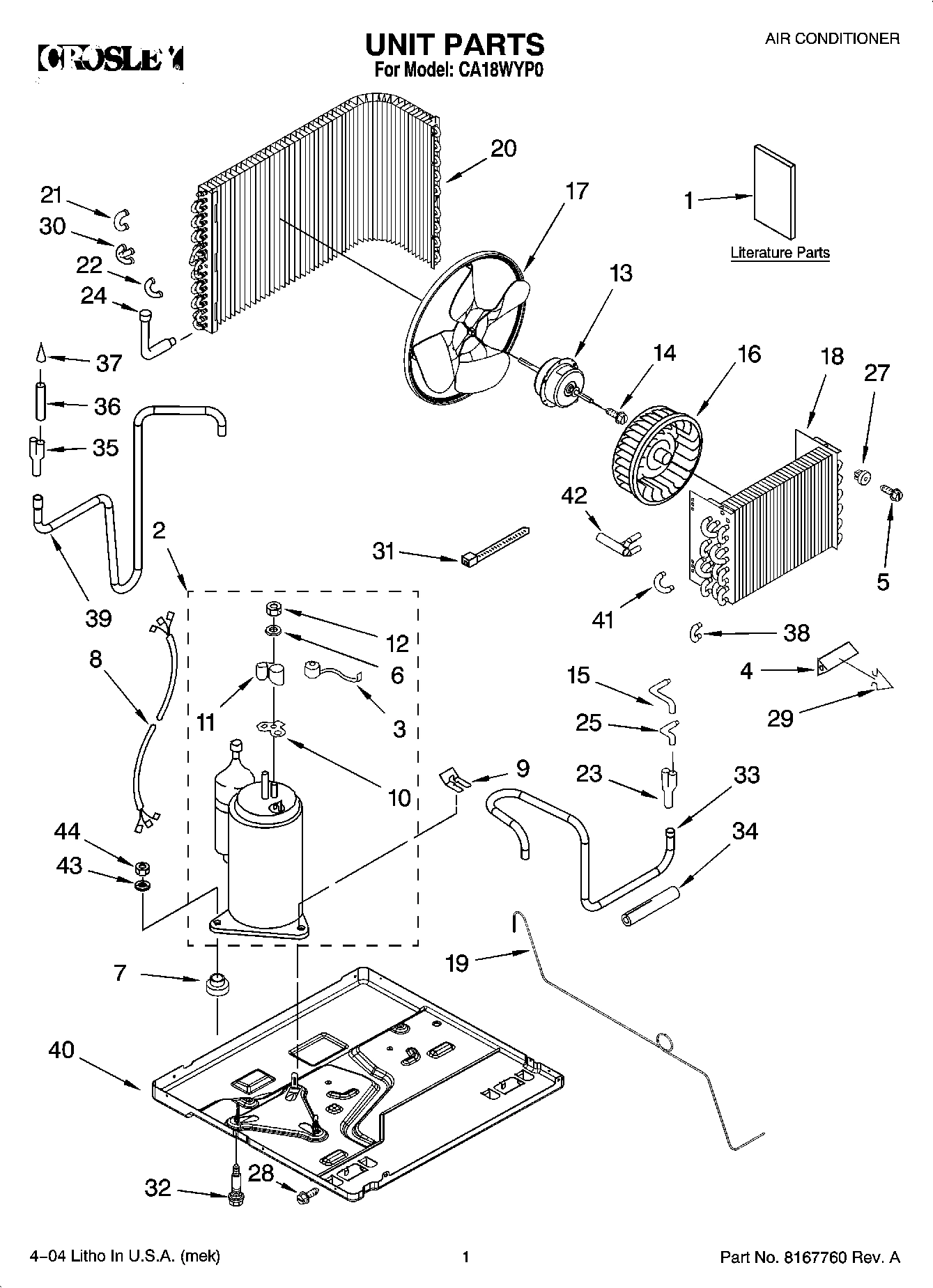 01 - UNIT PARTS