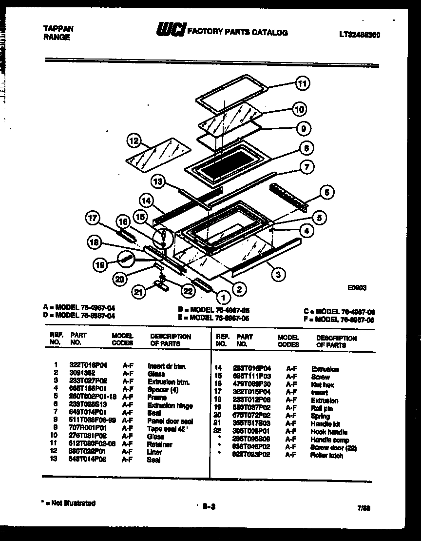 10 - DOOR PARTS