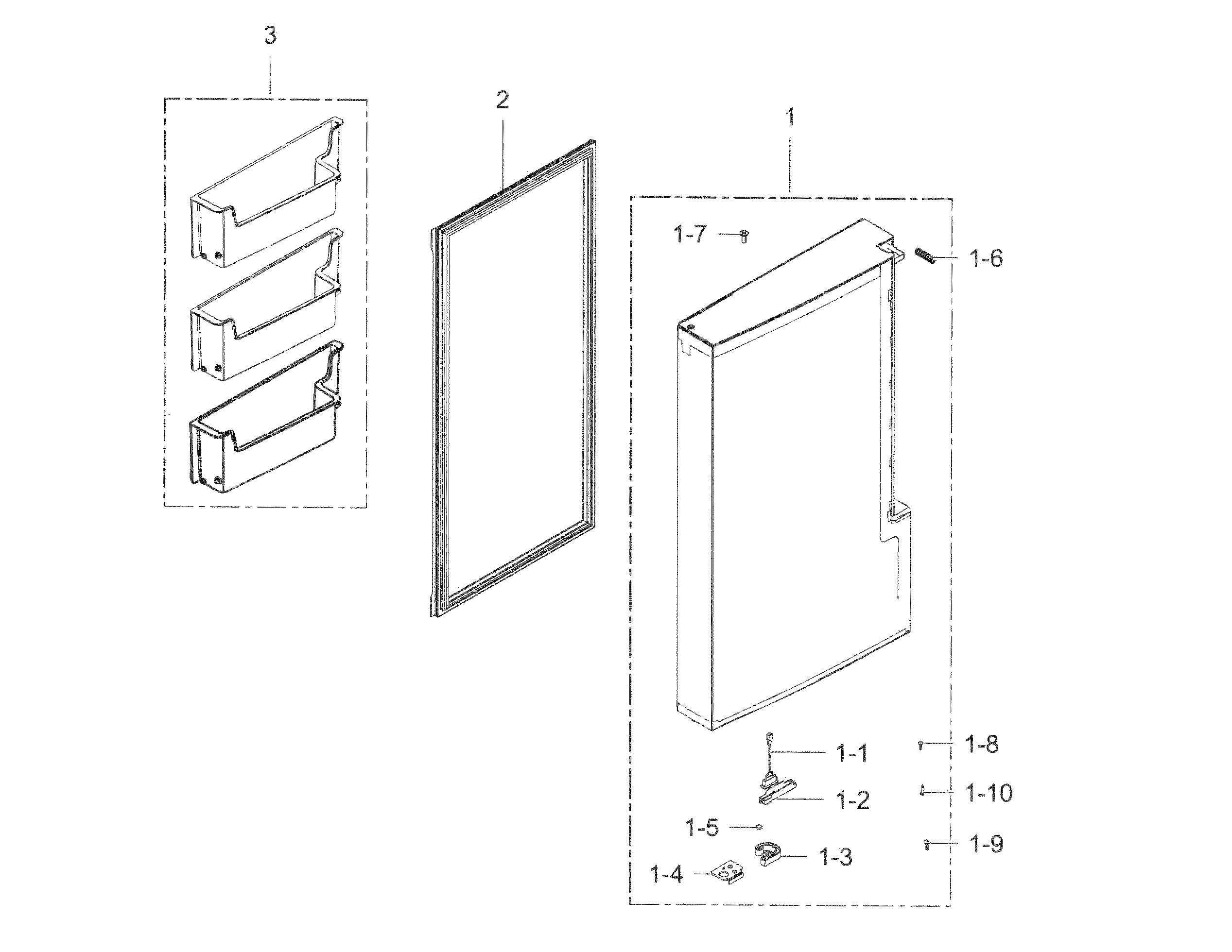 Freezer Door L