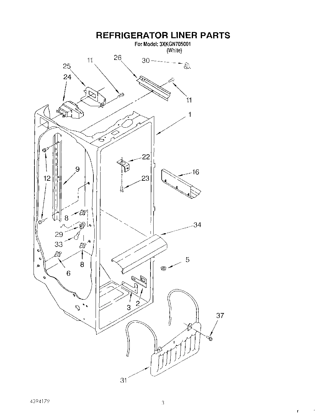 02 - REFRIGERATOR LINER