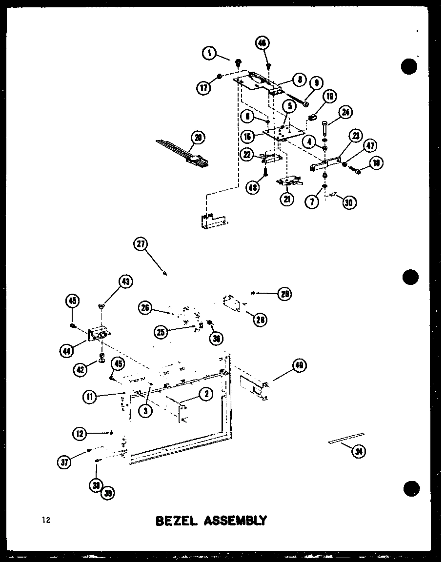 01 - BEZEL ASSY