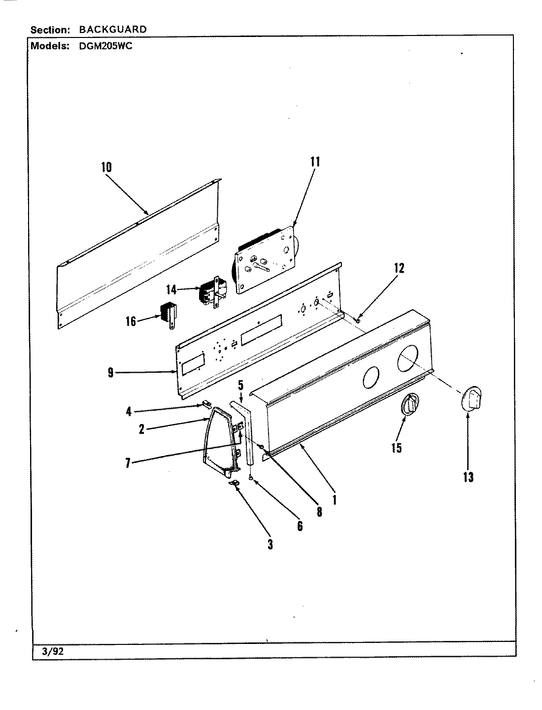 01 - CONTROL PANEL (REV. A)(WHT)