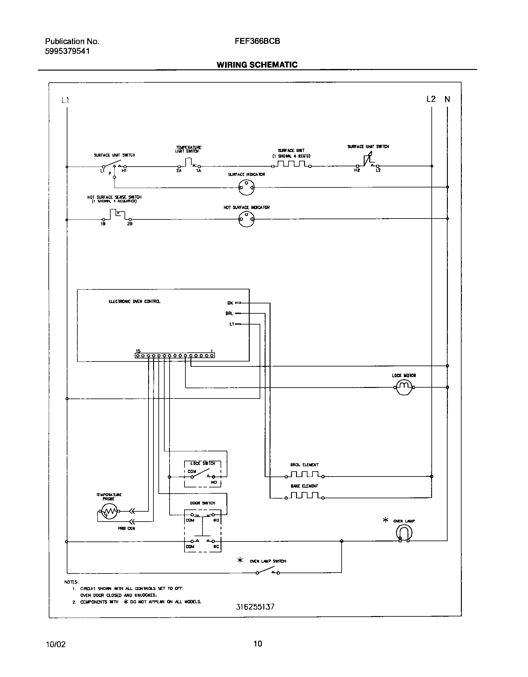 10 - WIRING SCHEMATIC