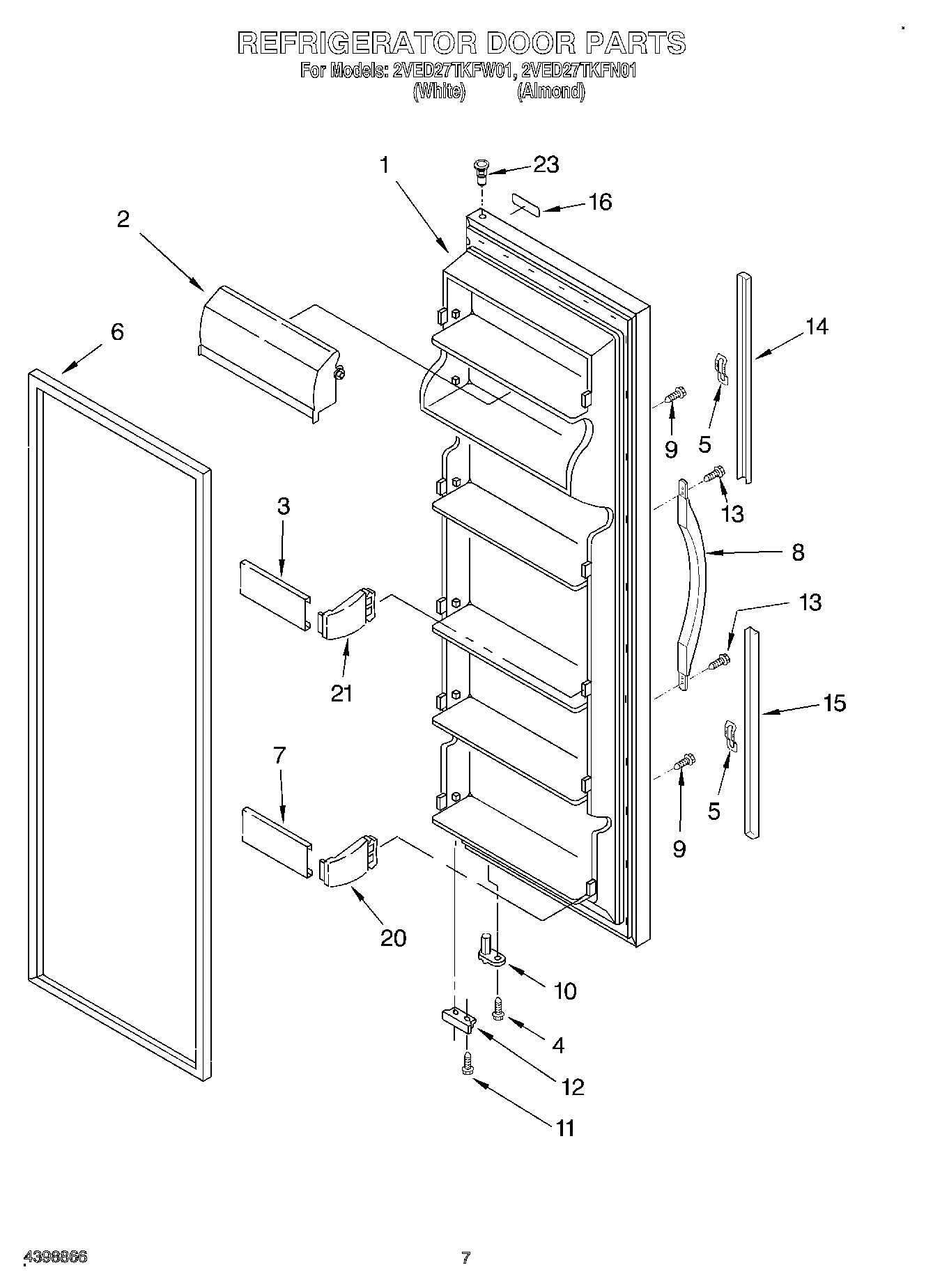 04 - REFRIGERATOR DOOR