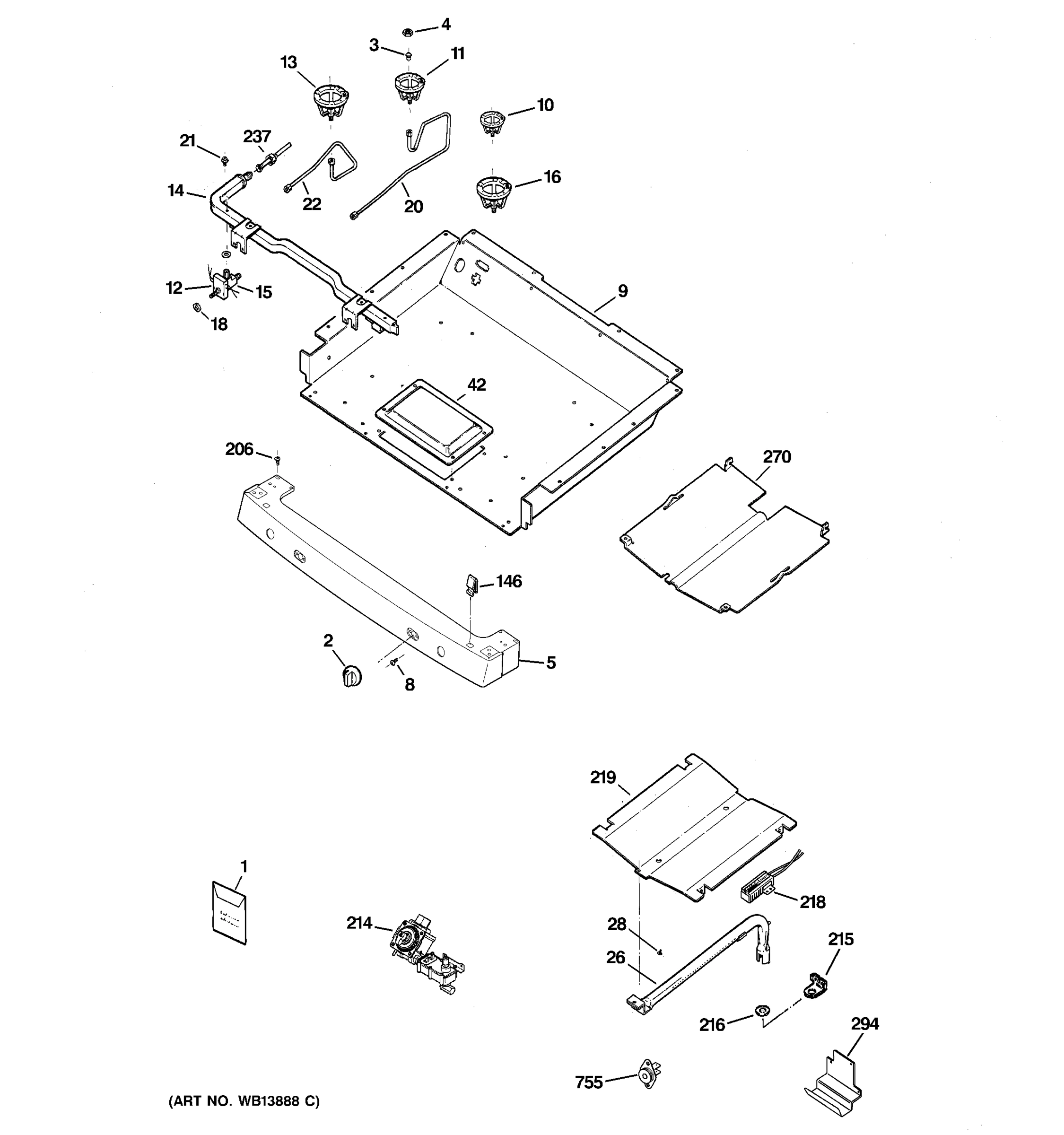 GAS & BURNER PARTS