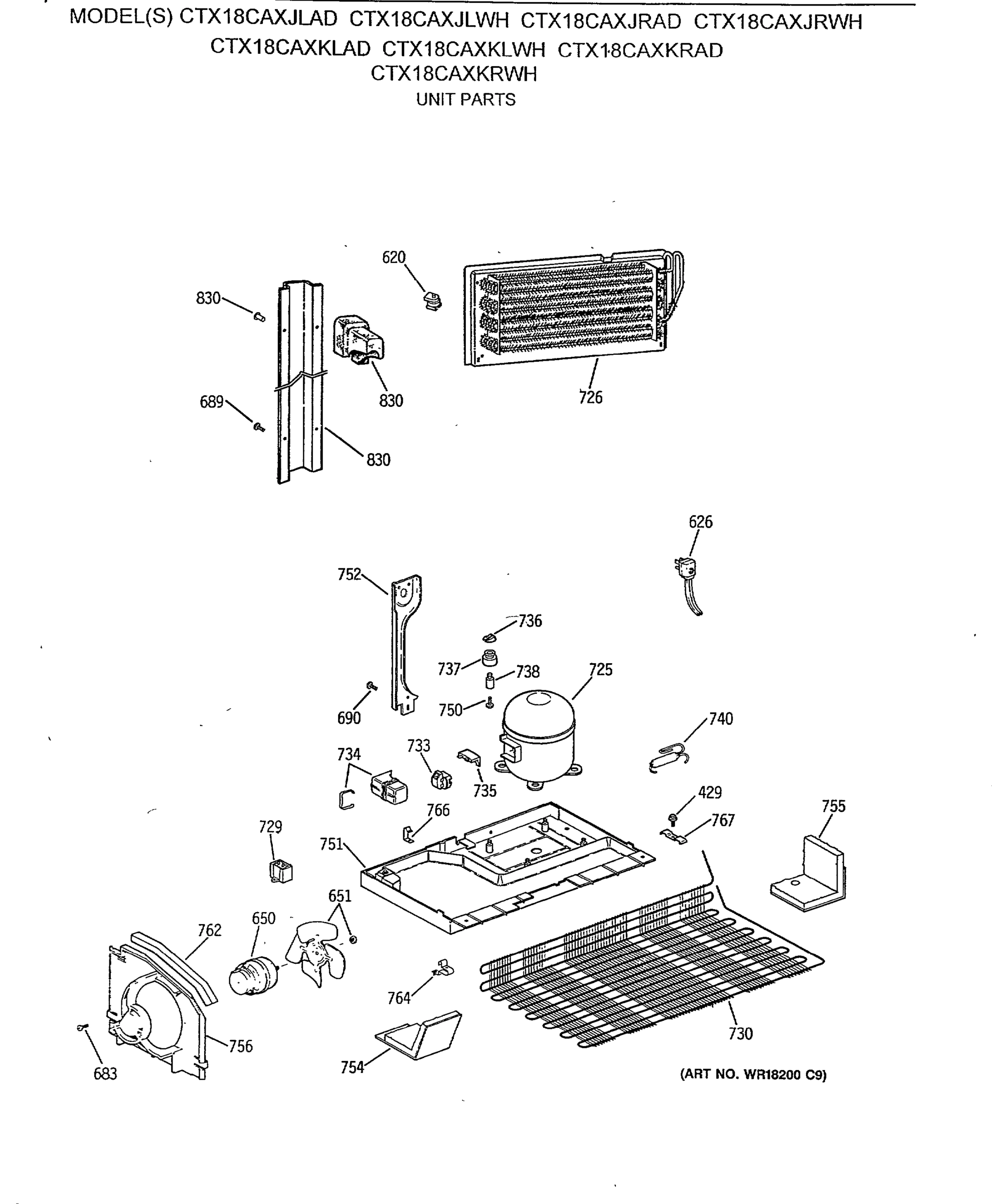 UNIT PARTS