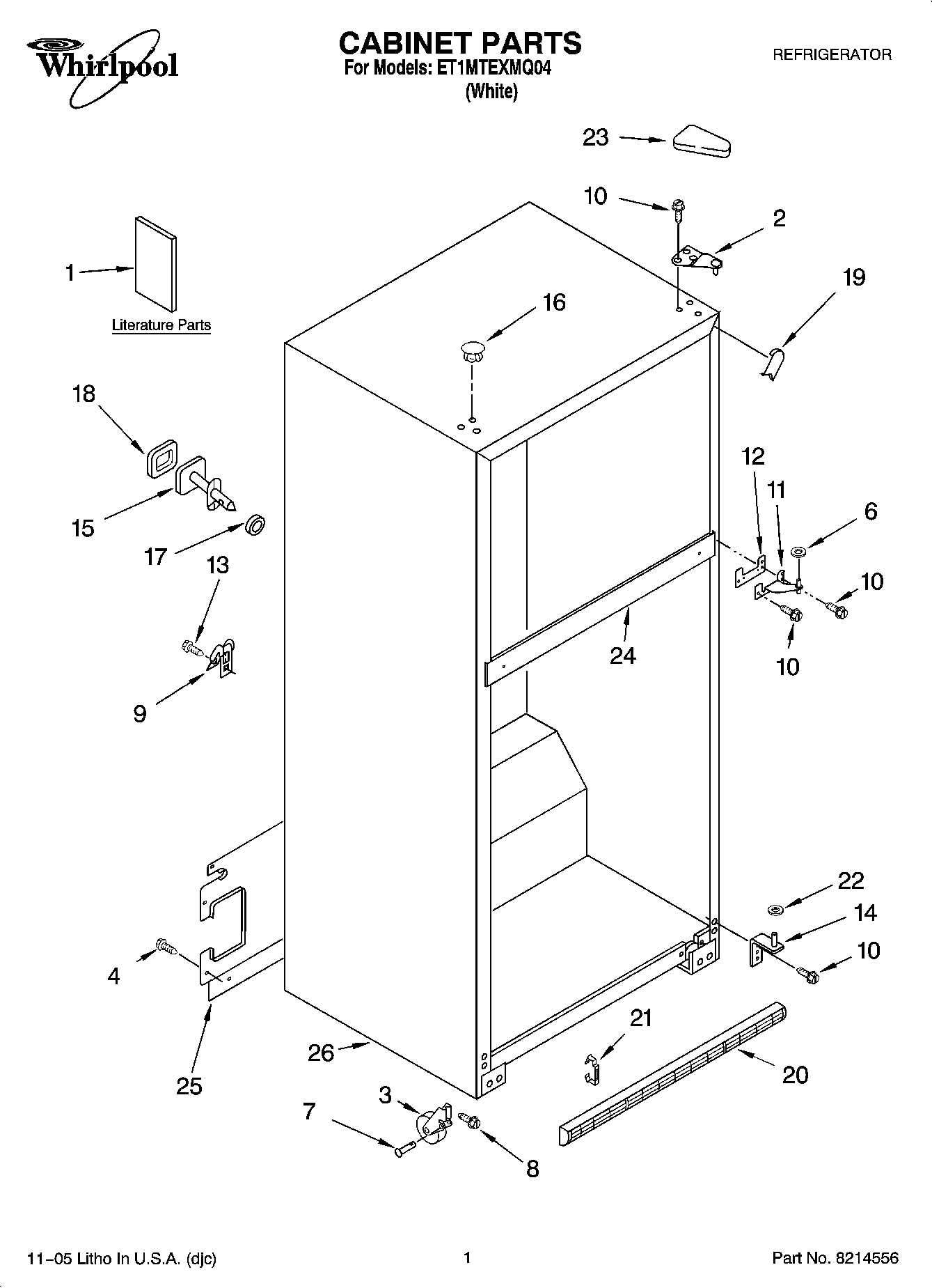 01 - CABINET PARTS
