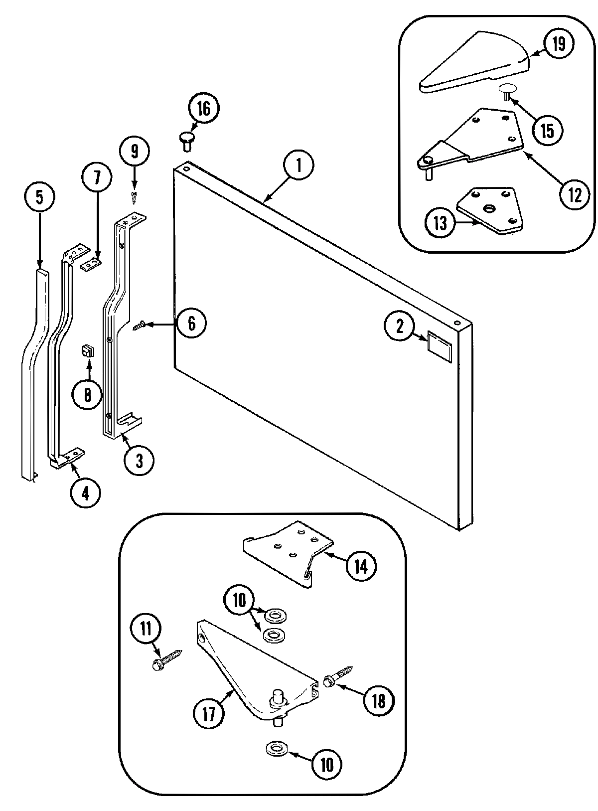 05 - FREEZER OUTER DOOR
