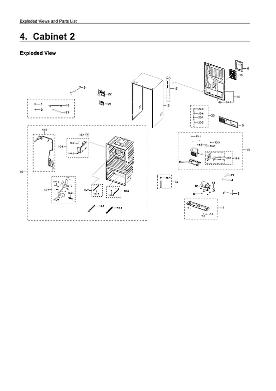 CABINET 2 PARTS