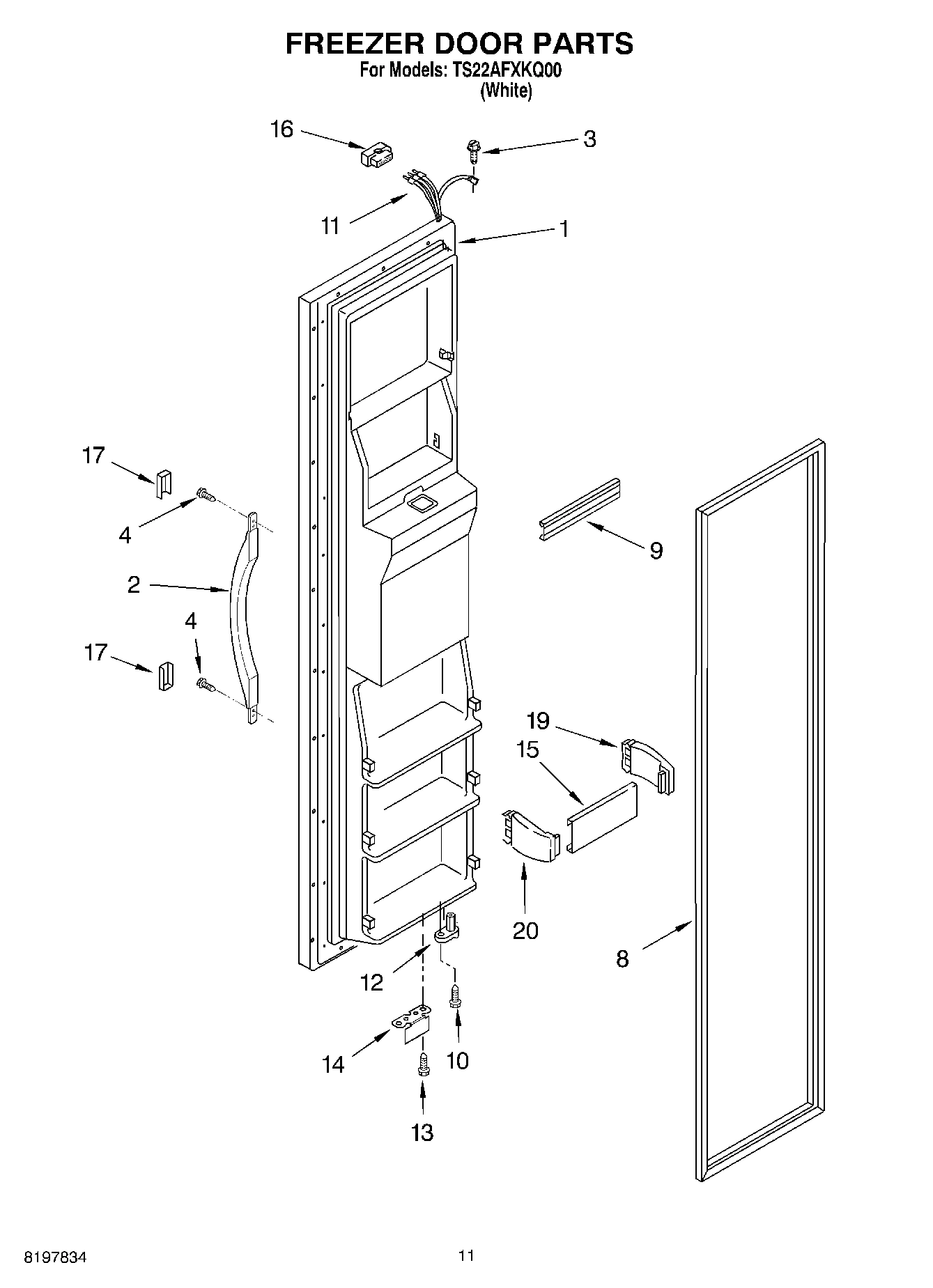 08 - FREEZER DOOR