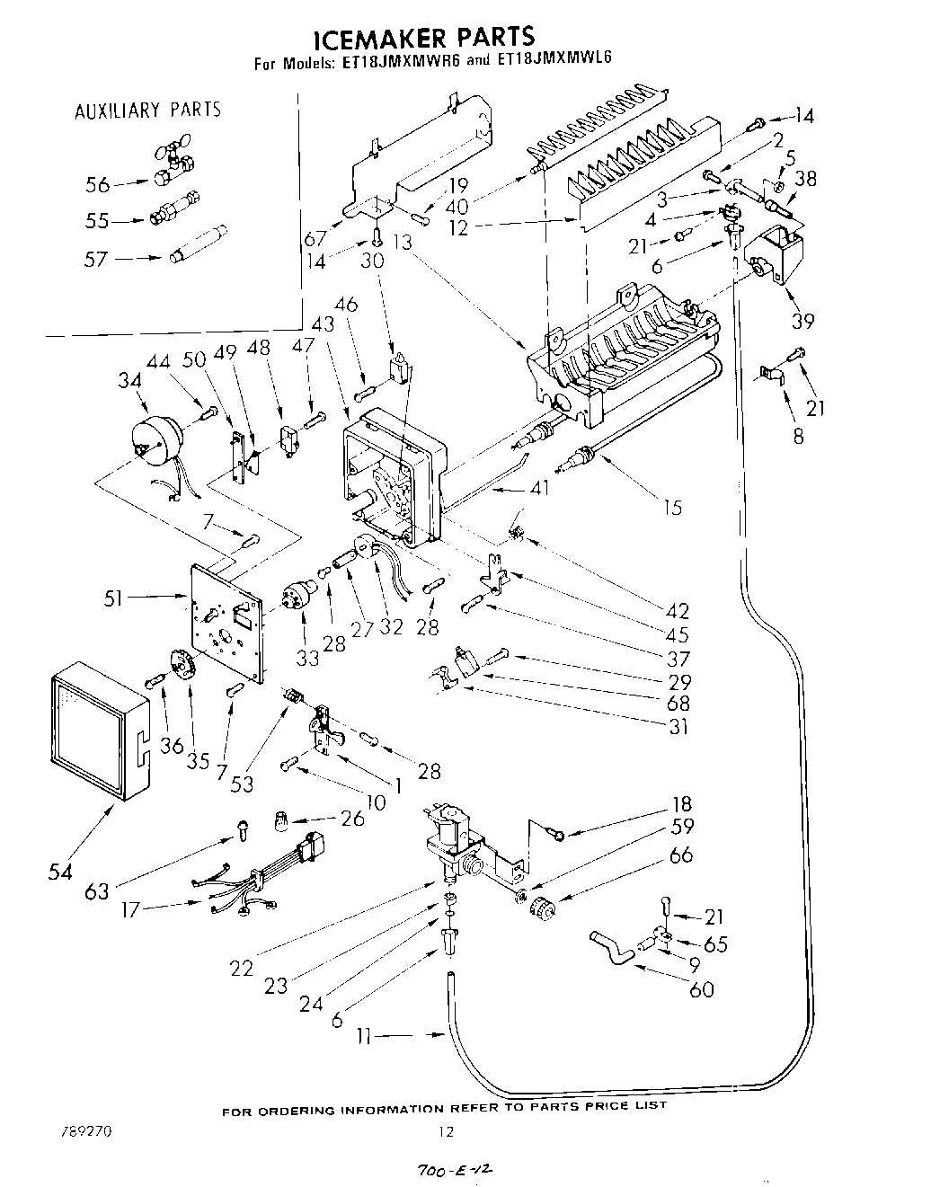 09 - ICE MAKER , NOT ILLUSTRATED AND OPTIONAL