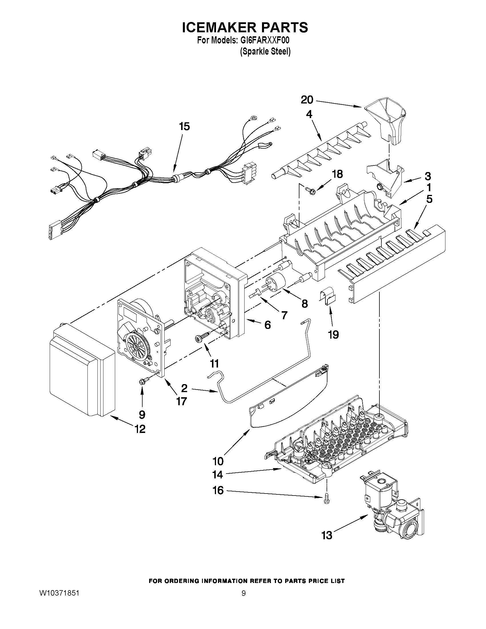 05 - ICEMAKER PARTS