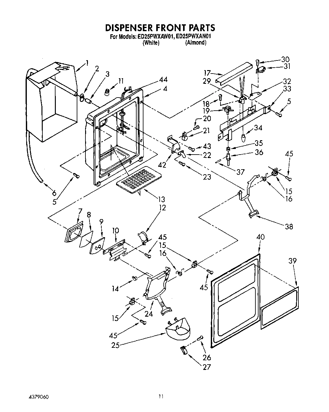 08 - DISPENSER FRONT