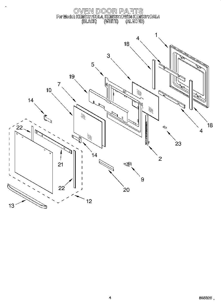 03 - OVEN DOOR