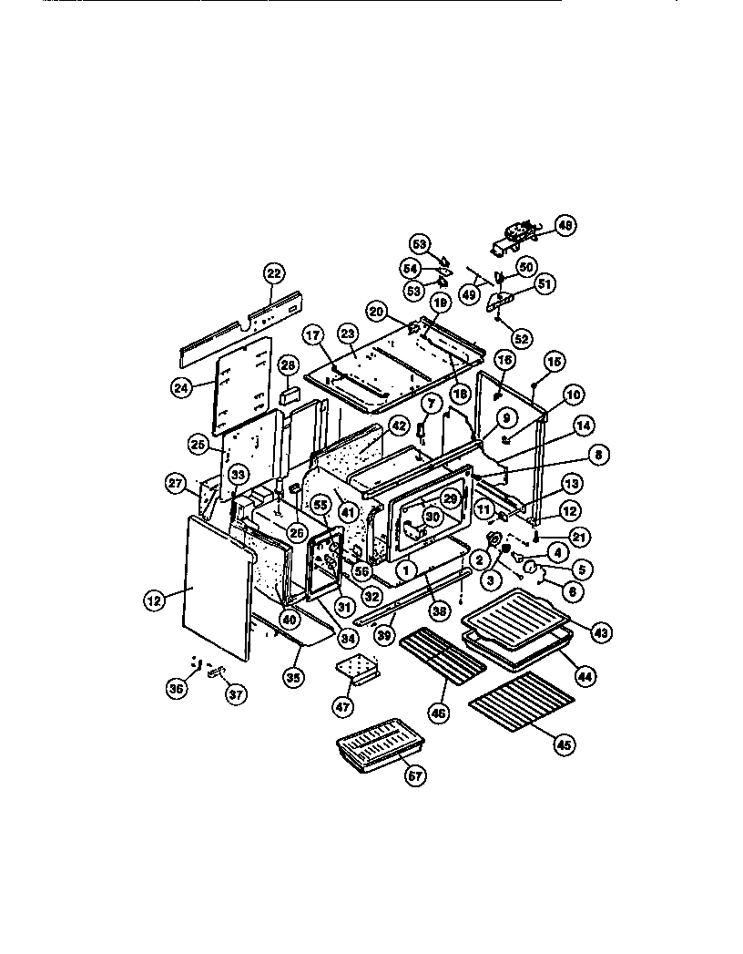 06 - OVEN LINER, SIDE PANELS
